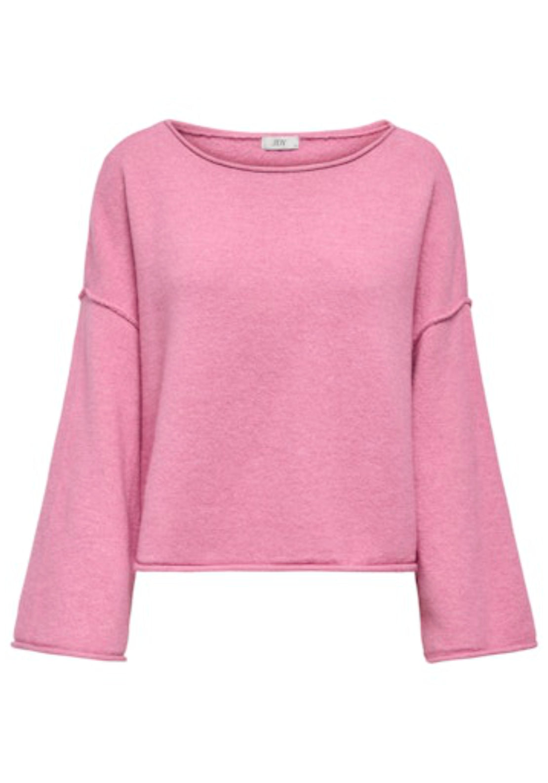Rue Life Long Sleeve Boat Neck Pullover - Cashmere Rose