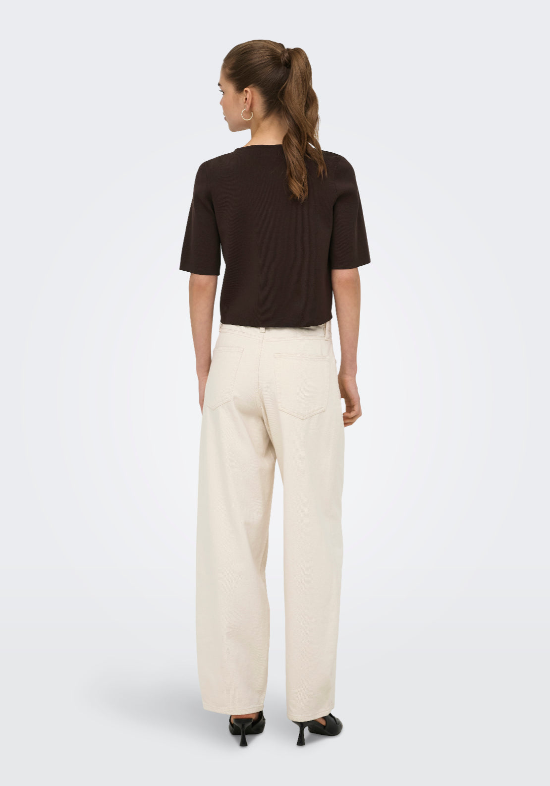 Jdy Astra V-Neck Button Cardigan - Brown 2 Shaws Department Stores