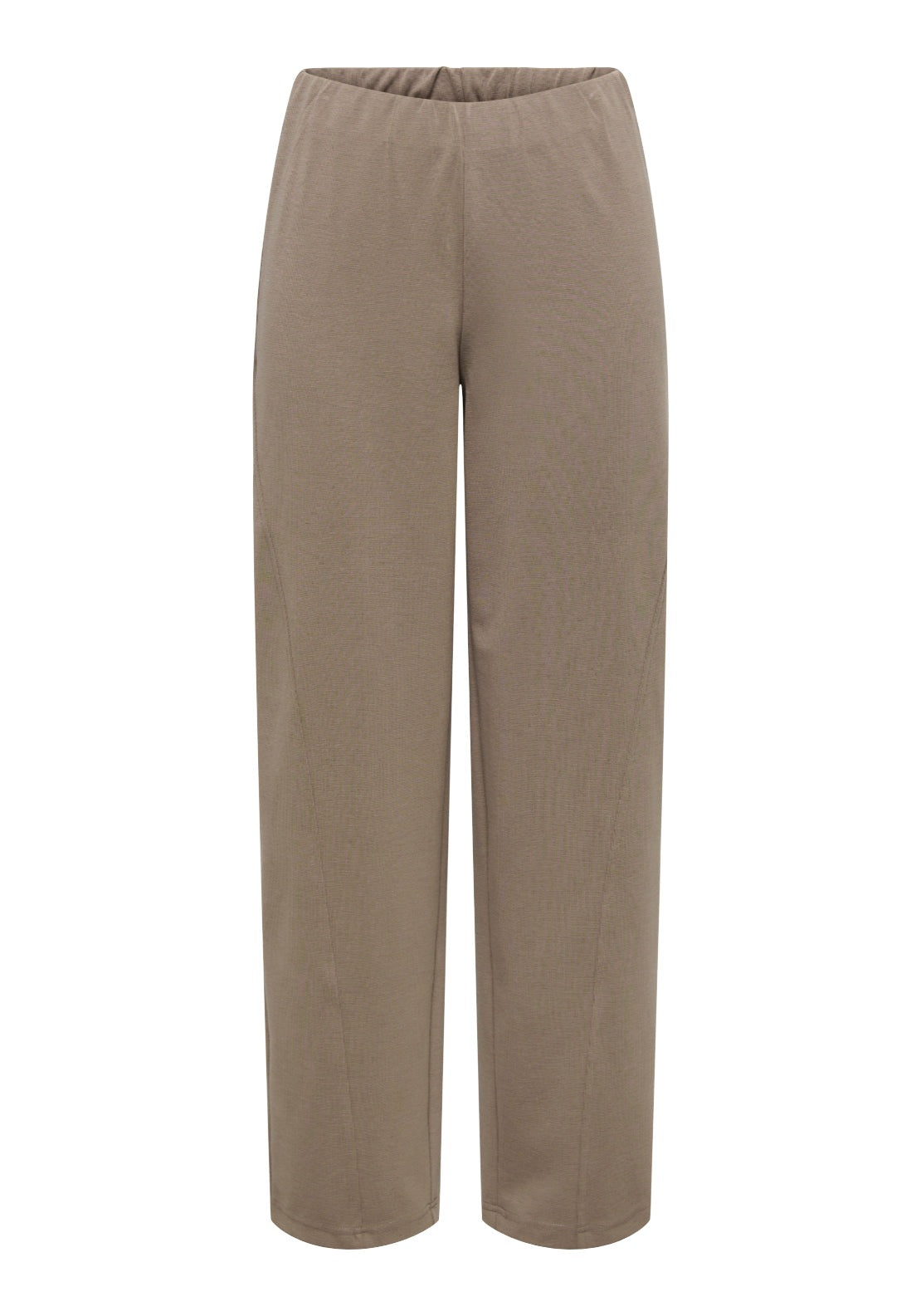 Jdy Jenna Pull Up Trousers - Walnut 1 Shaws Department Stores