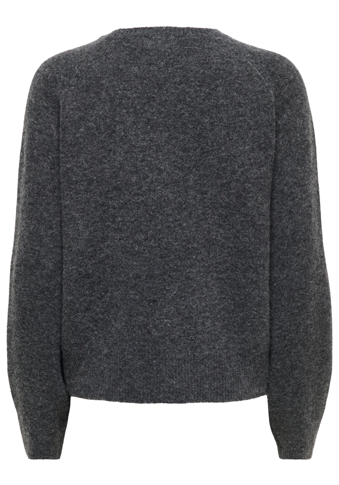 Jdy Madi Long Sleeve O-Neck Pullover - Grey 2 Shaws Department Stores