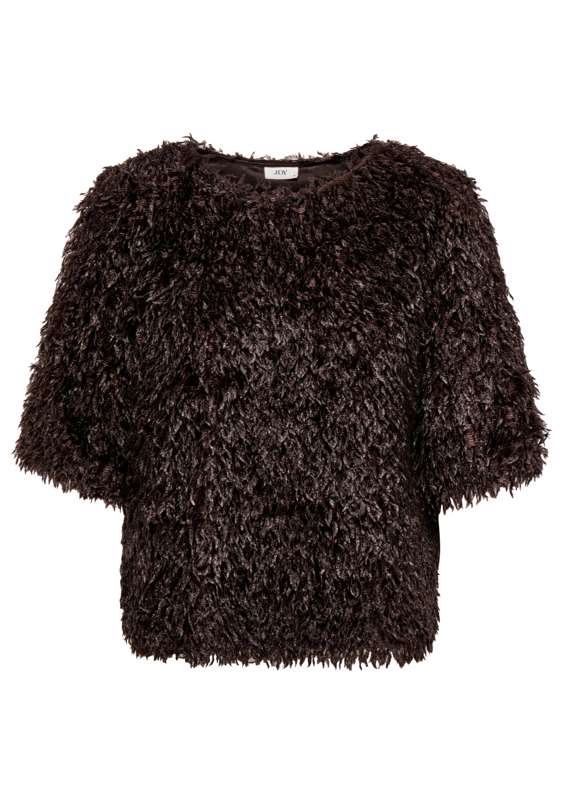 Jdy Marta Life Relaxed Oversized Top - Brown 1 Shaws Department Stores