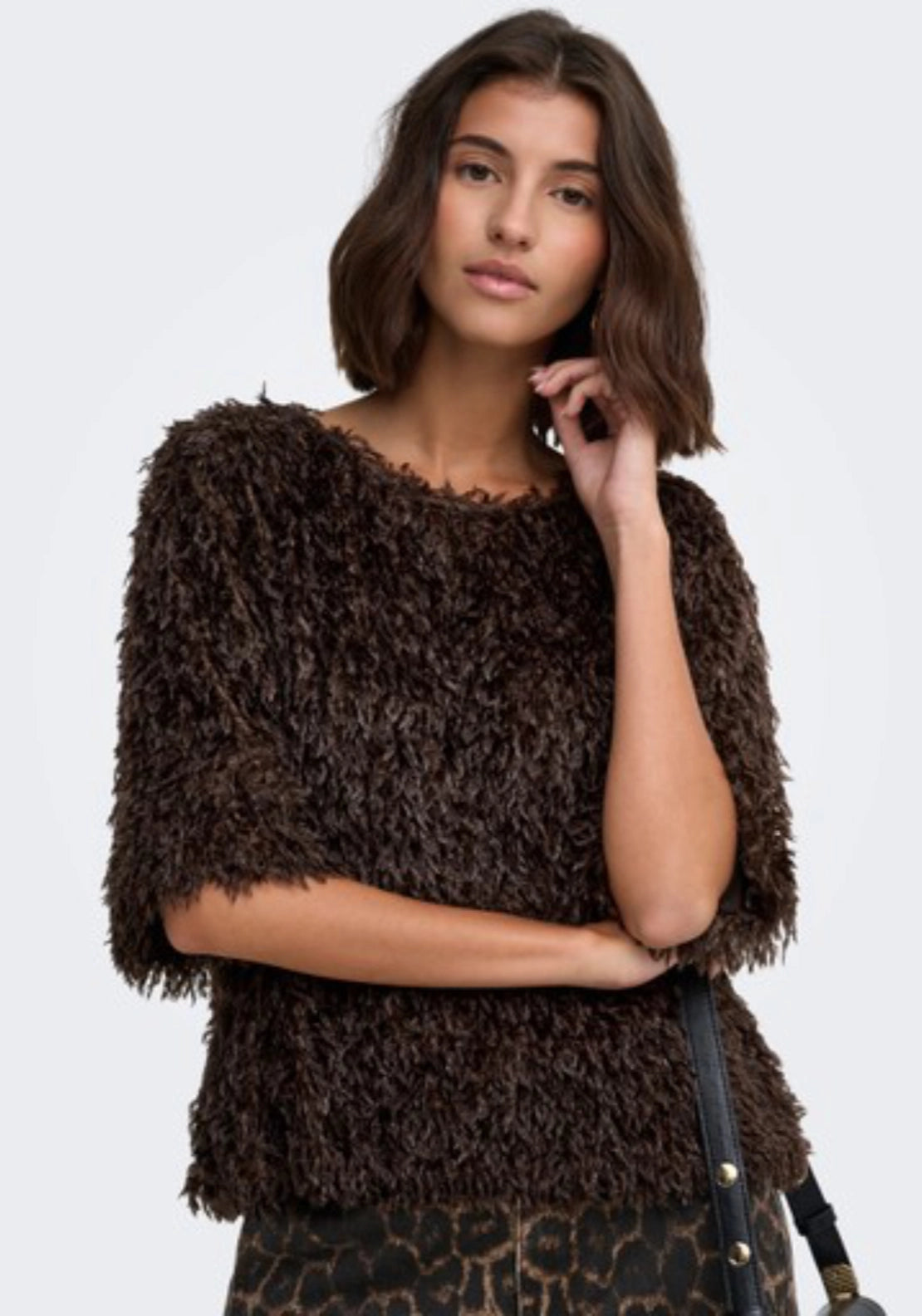 Marta Life Relaxed Oversized Top - Brown