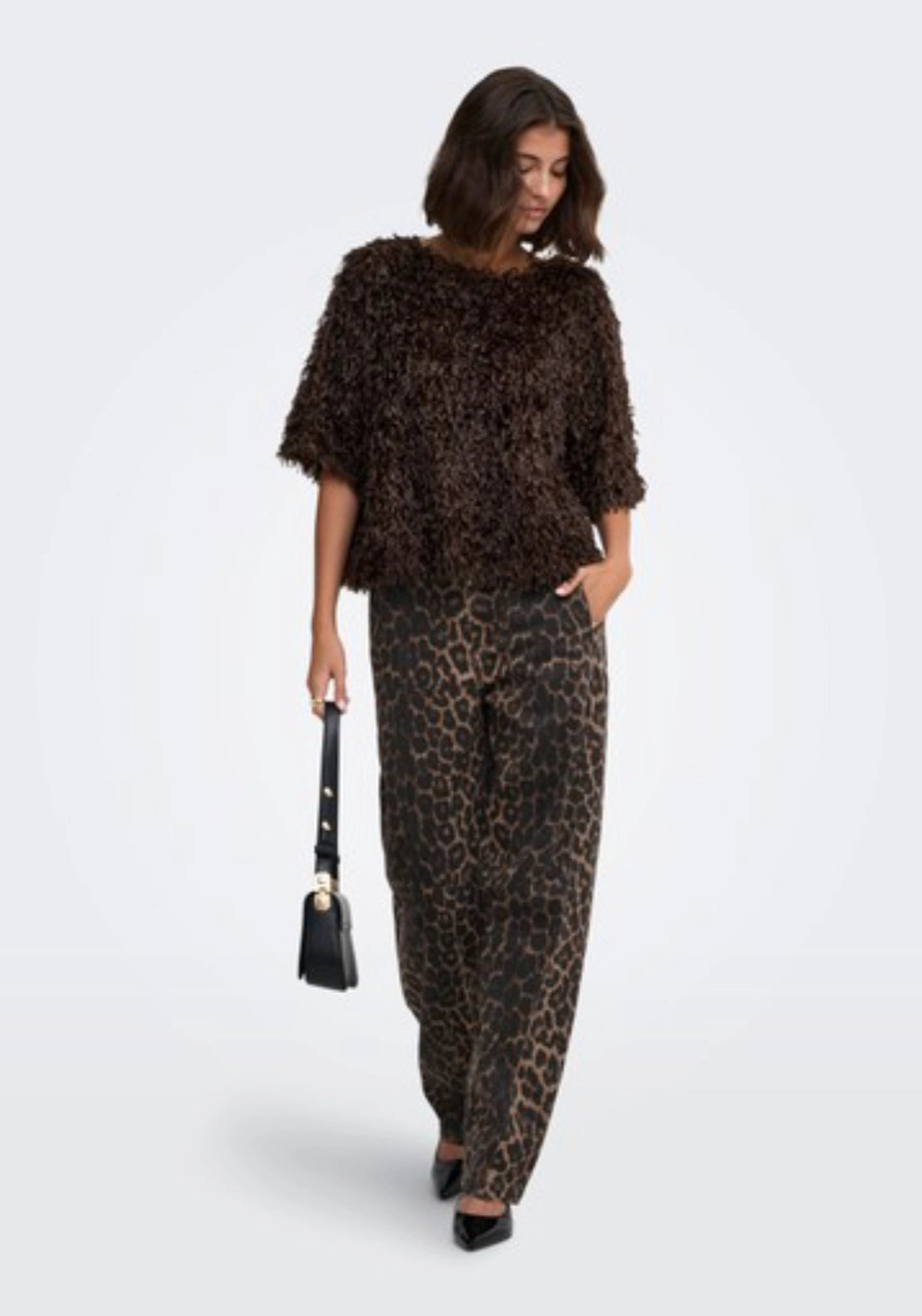Marta Life Relaxed Oversized Top - Brown