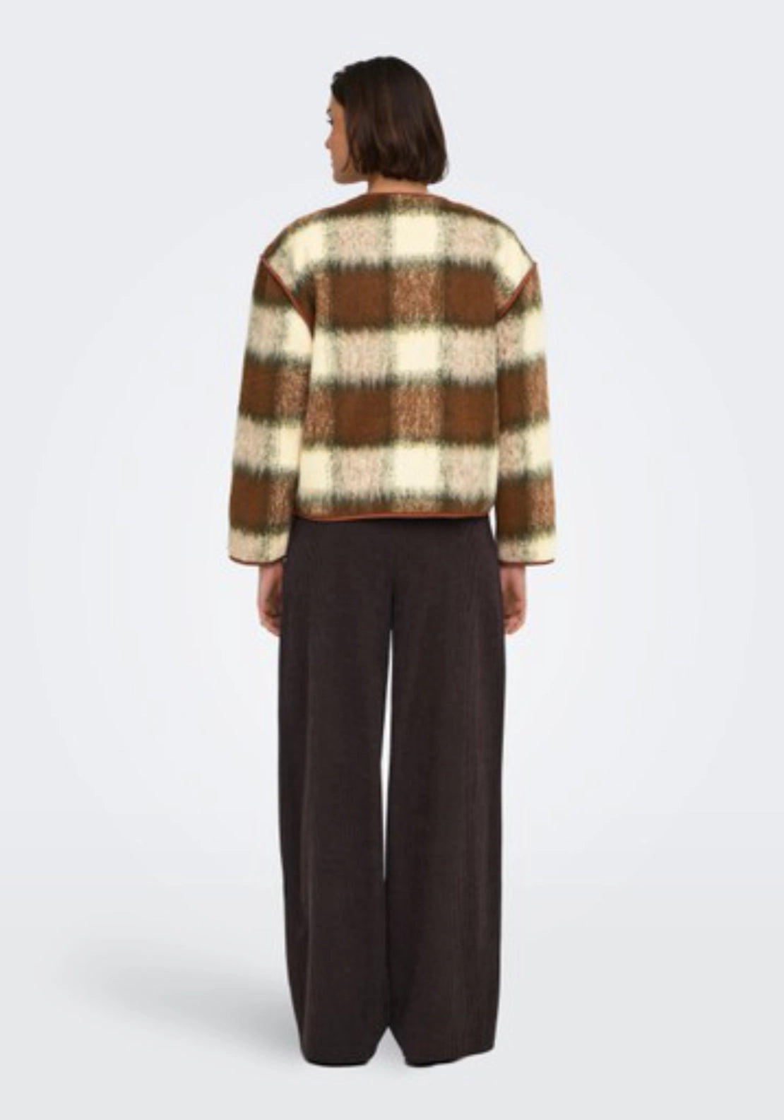 Salome Long Sleeve Brushed Jacket - Cedar Green