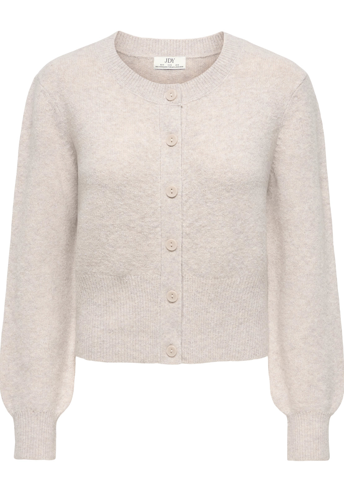 Brilliant Life Long Sleeve Cardigan - Natural Melange