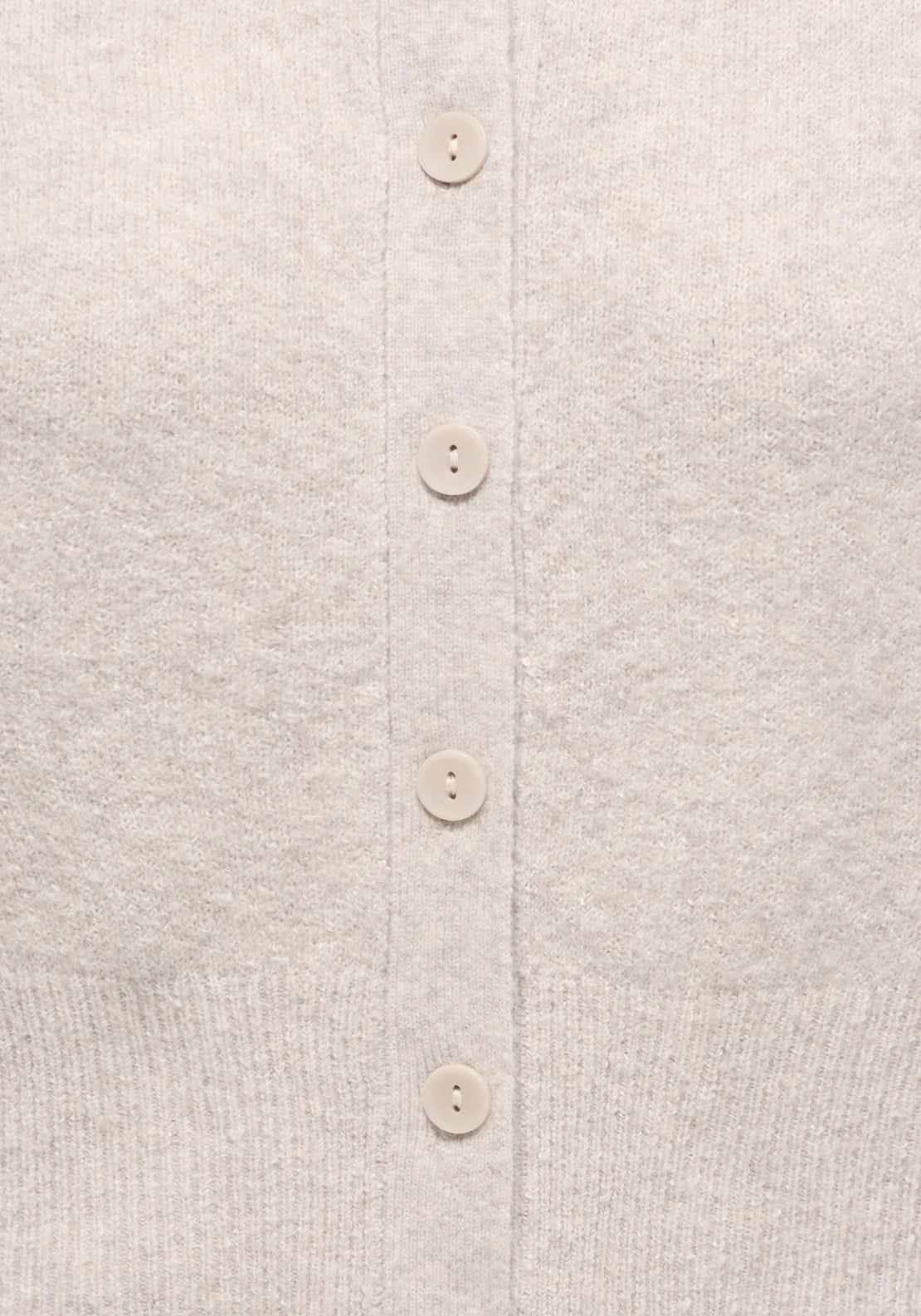 Brilliant Life Long Sleeve Cardigan - Natural Melange