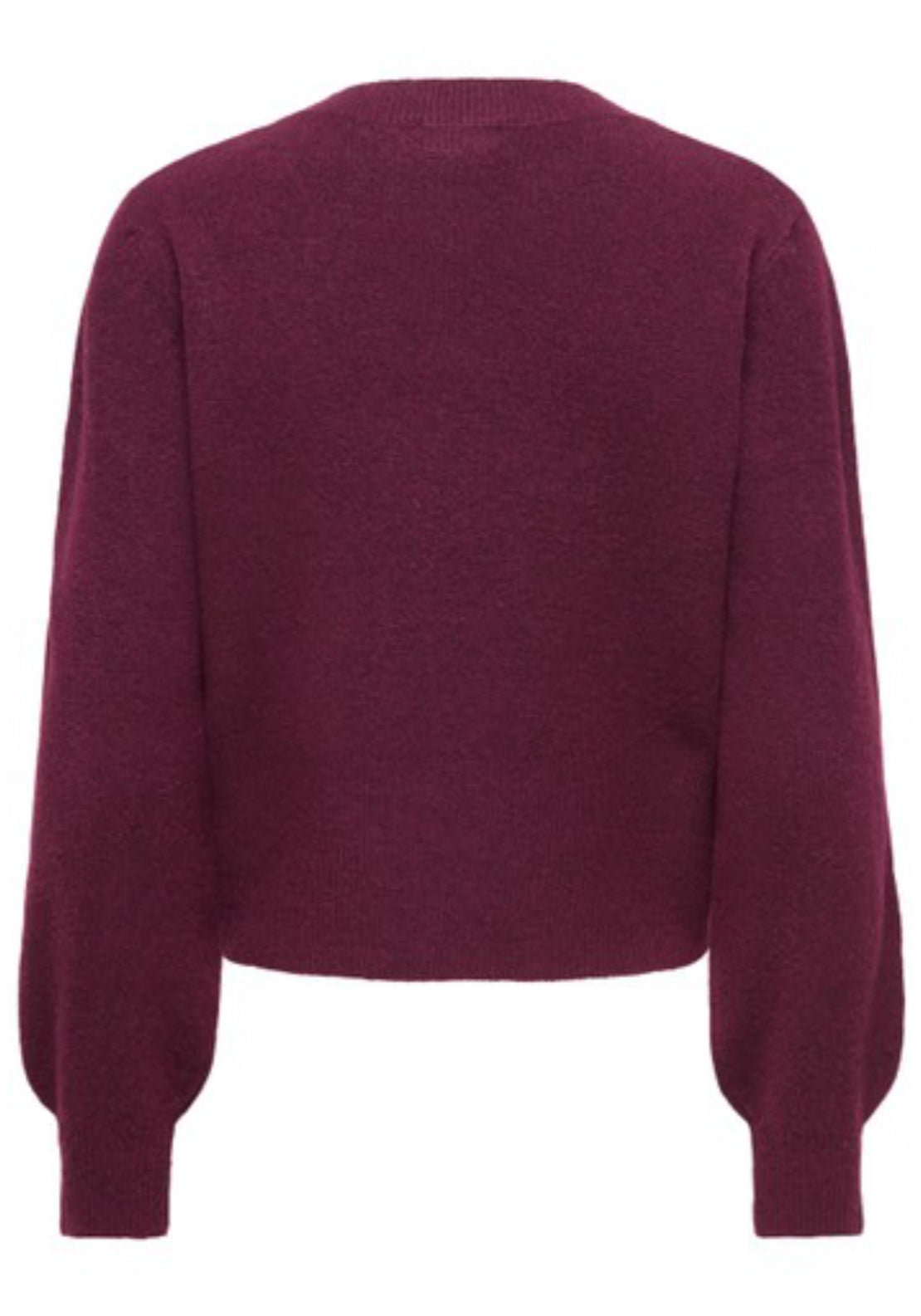 Brilliant Life Long Sleeve Cardigan - Windsor Wine Melange