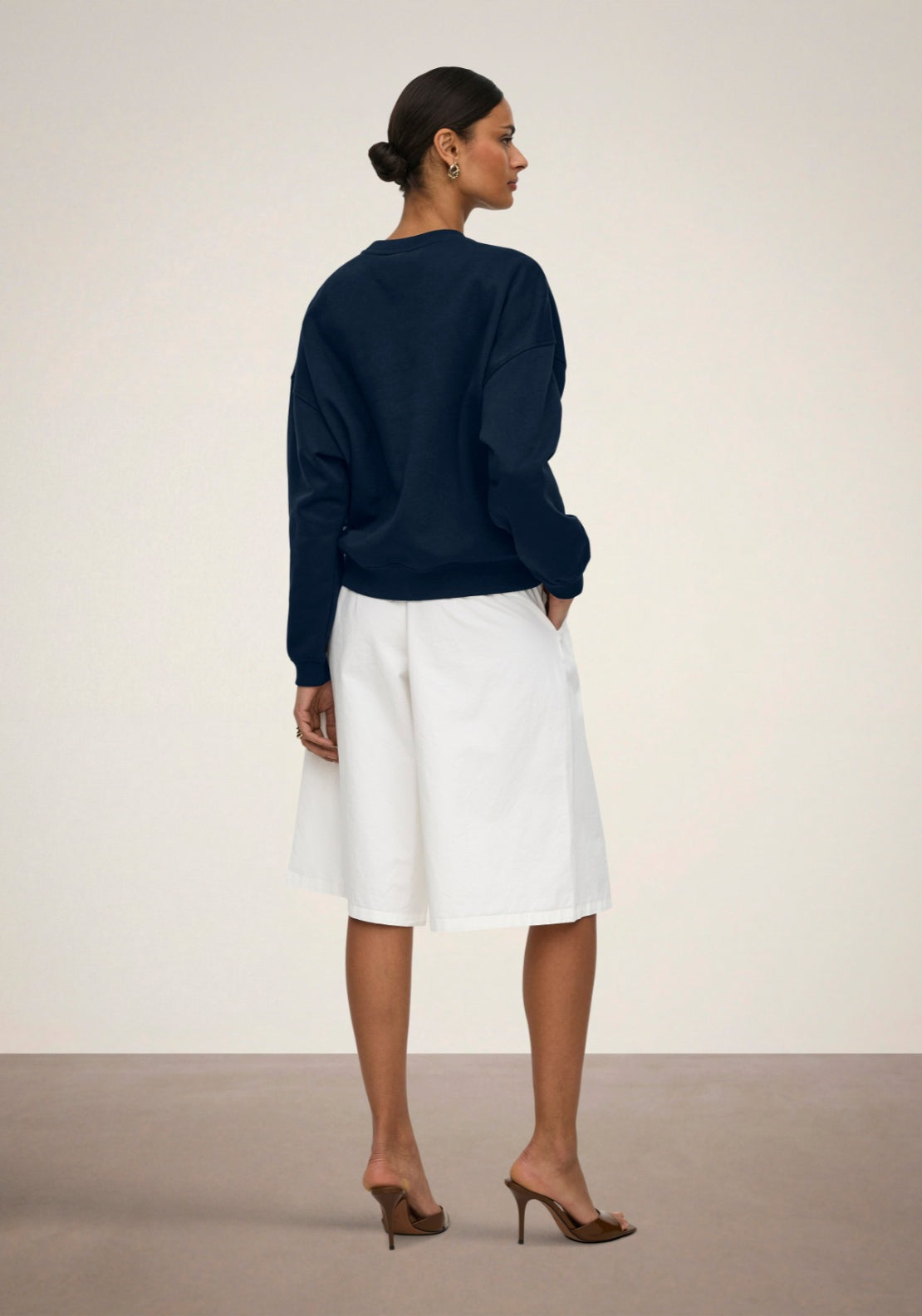 Jdy Mesa Long Sleeve Embroidered Sweatshirt - Sky Captain 2 Shaws Department Stores