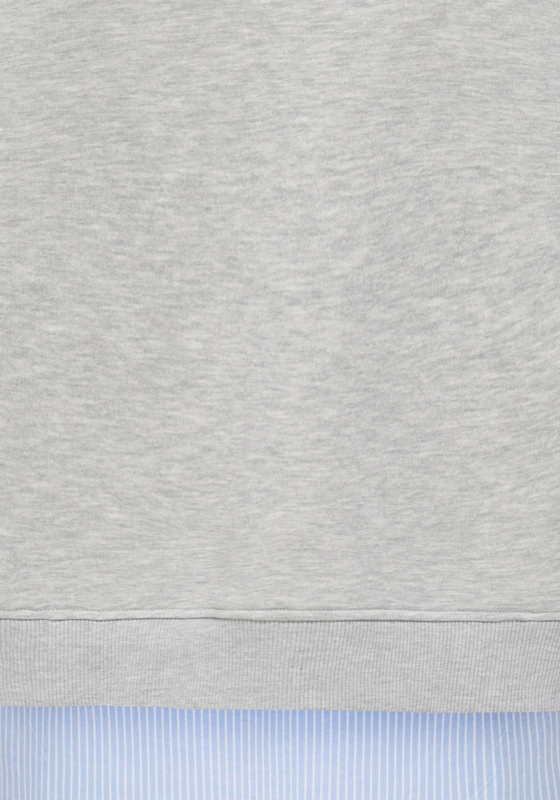 Jdy Laura Long Sleeve Shirt Detail Sweatshirt - Medium Grey Melange 3 Shaws Department Stores