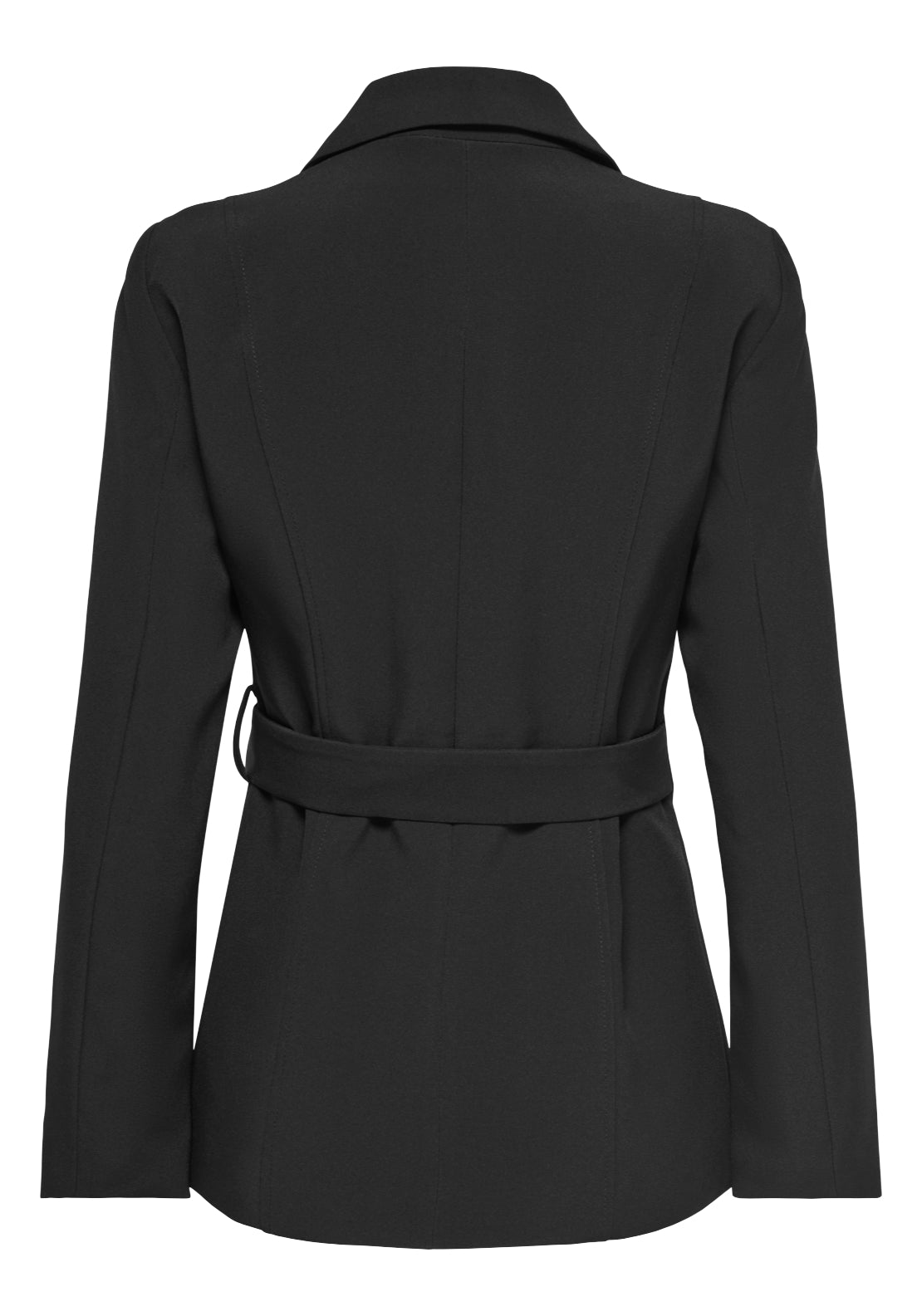 Jdy Storm Long Sleeve Buckle Blazer - Black 2 Shaws Department Stores