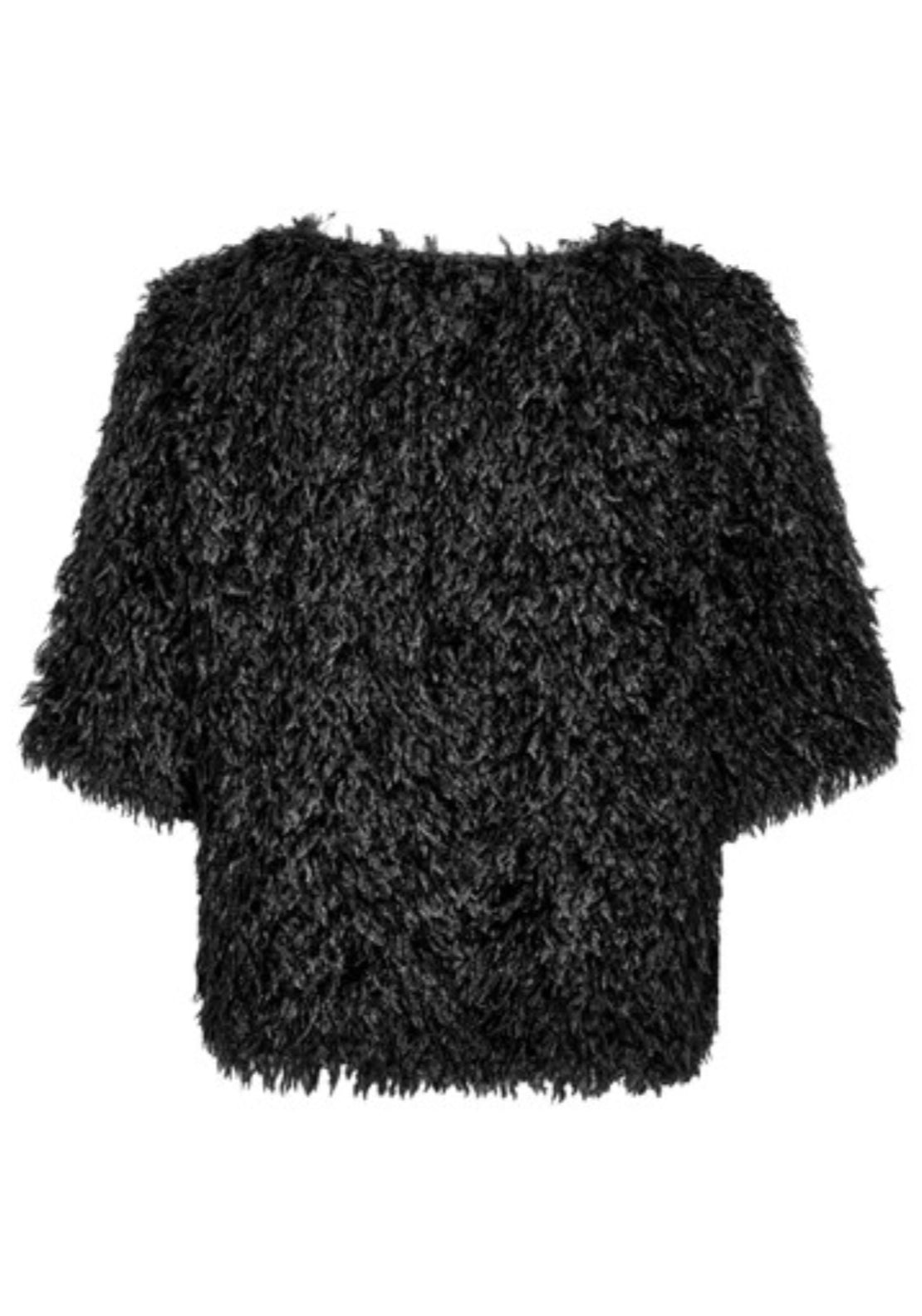 Marta Life Relaxed Oversized Top - Black