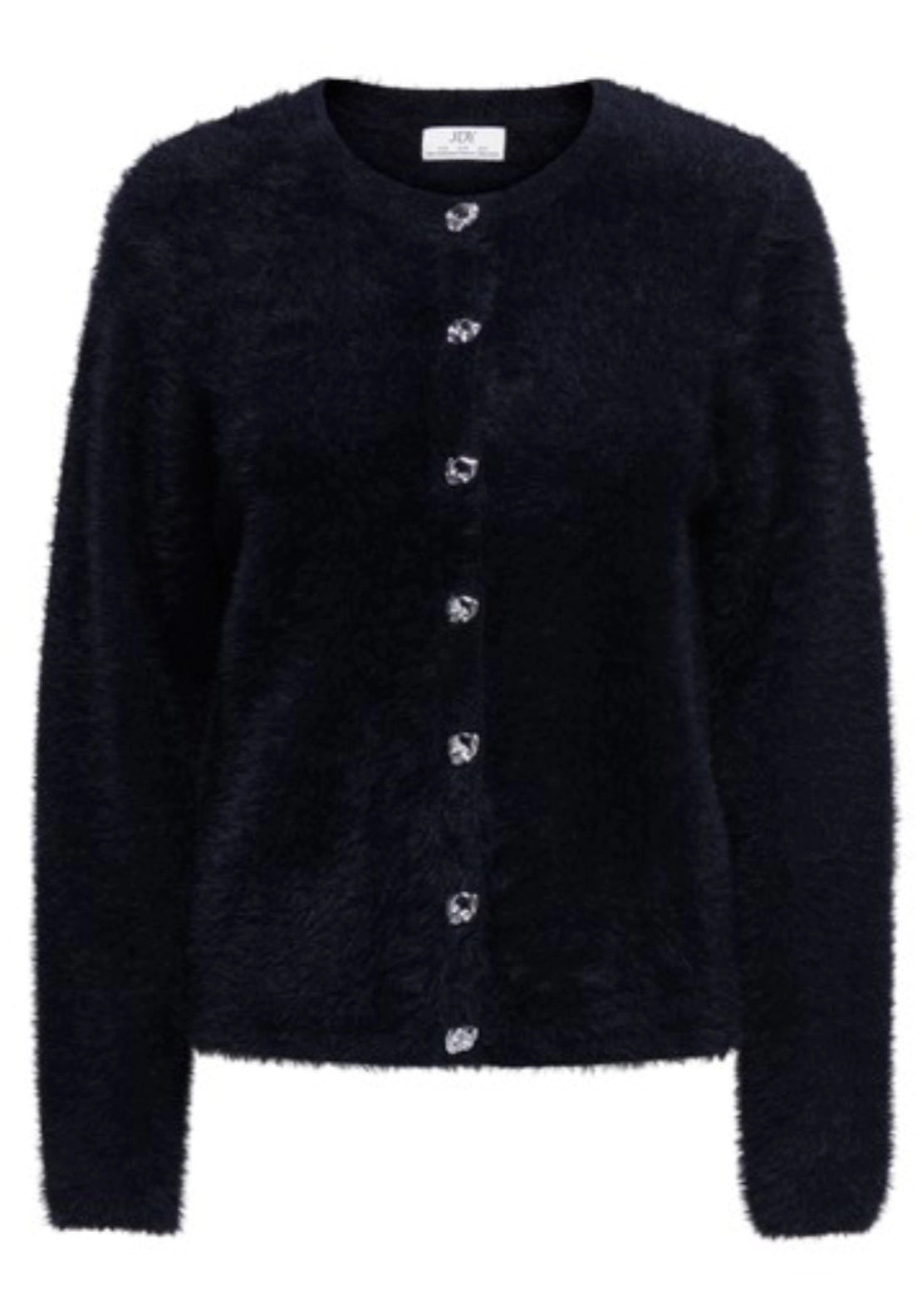 Prime Jayla Long Sleeve Cardigan - Black