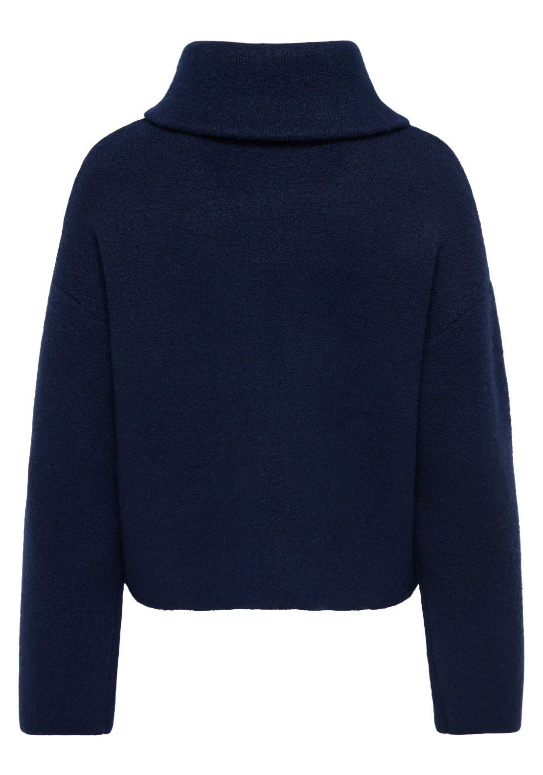 Jdy Zelina Long Sleeve 2 Way Zip Cardigan - Navy Blazer 2 Shaws Department Stores