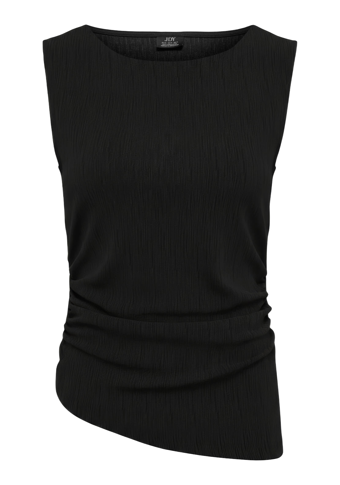 Jdy Kashmere Sleeveless Assymetric Top - Black 1 Shaws Department Stores