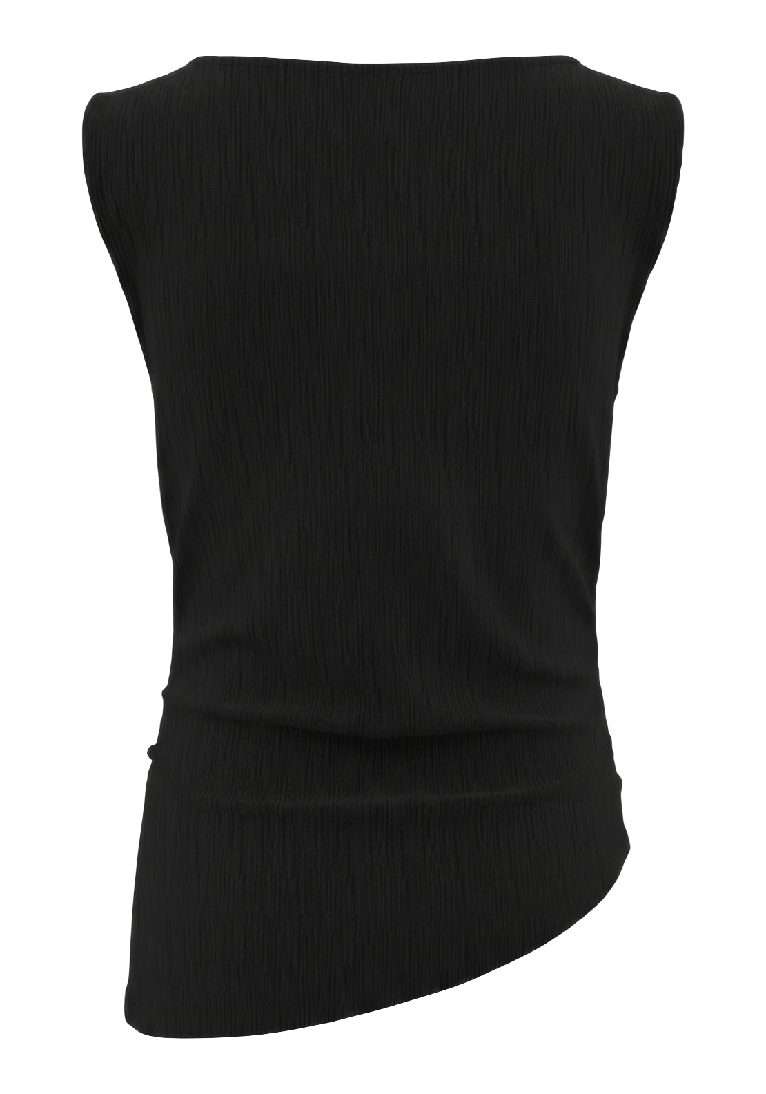 Jdy Kashmere Sleeveless Assymetric Top - Black 2 Shaws Department Stores
