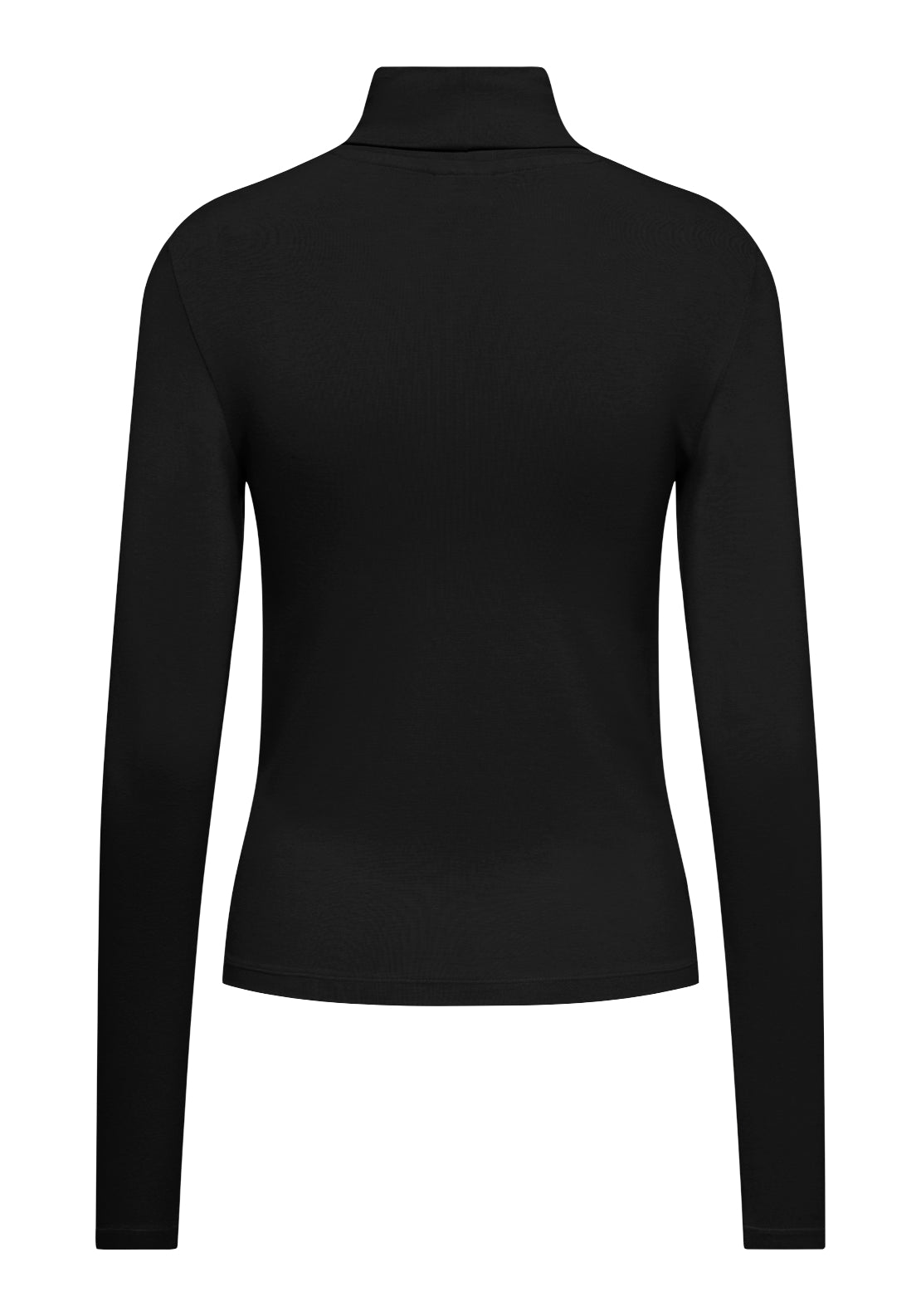 Jdy Sissy Long Sleeve High Neck Top - Black 2 Shaws Department Stores
