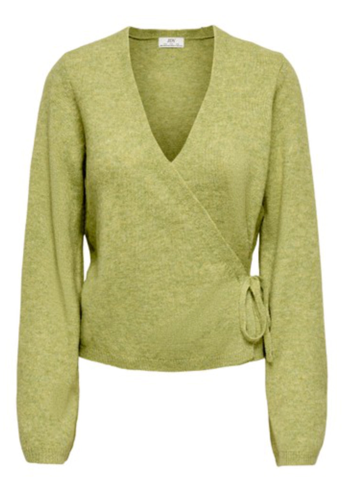 Super Becky Long Sleeve Wrap Cardigan - Fern