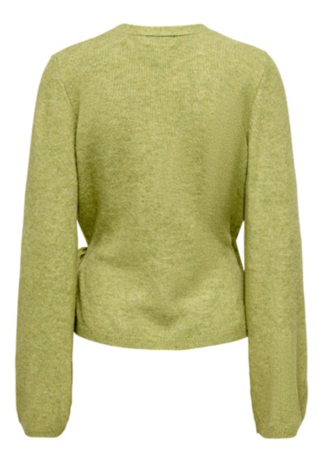 Super Becky Long Sleeve Wrap Cardigan - Fern