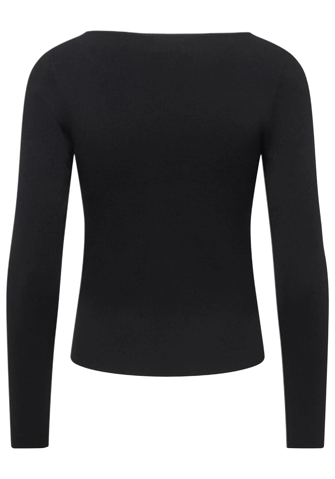 Bina Long Sleeve Pullover - Black