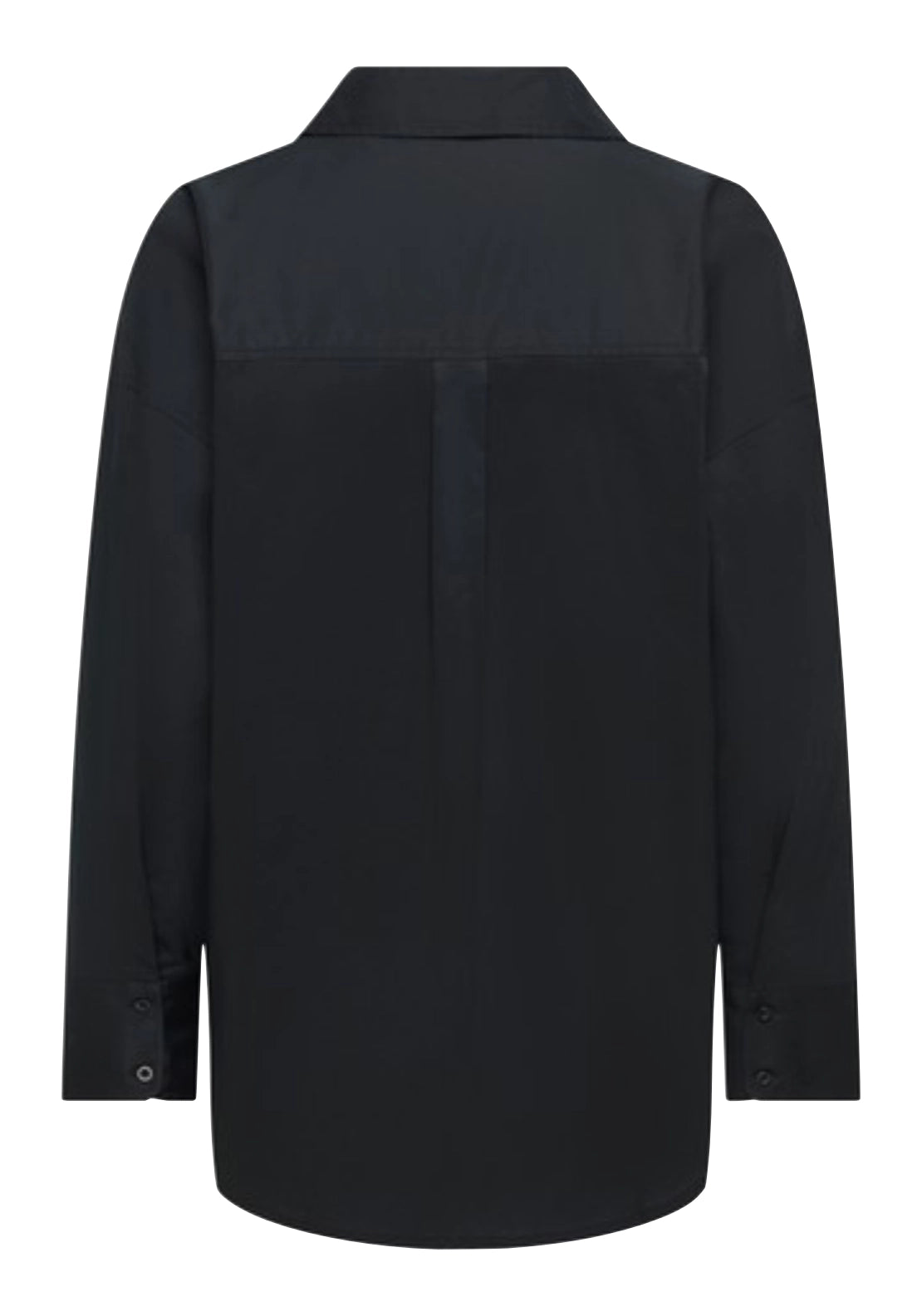 Melody Embellishment Shirt - Black