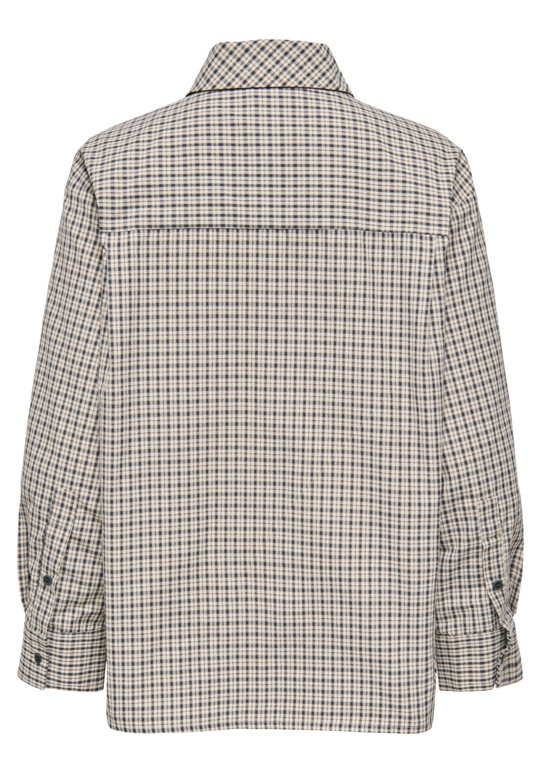 Jdy Vilda Long Sleeve Scarf Shirt - Eggnog 2 Shaws Department Stores