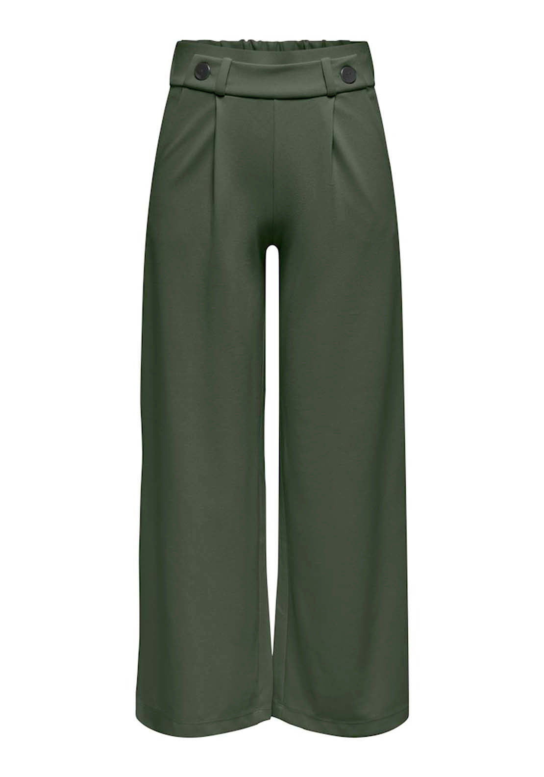 Jdy Wide Leg Trousers With Buttons - Kambaba Black Buttons 5 Shaws Department Stores