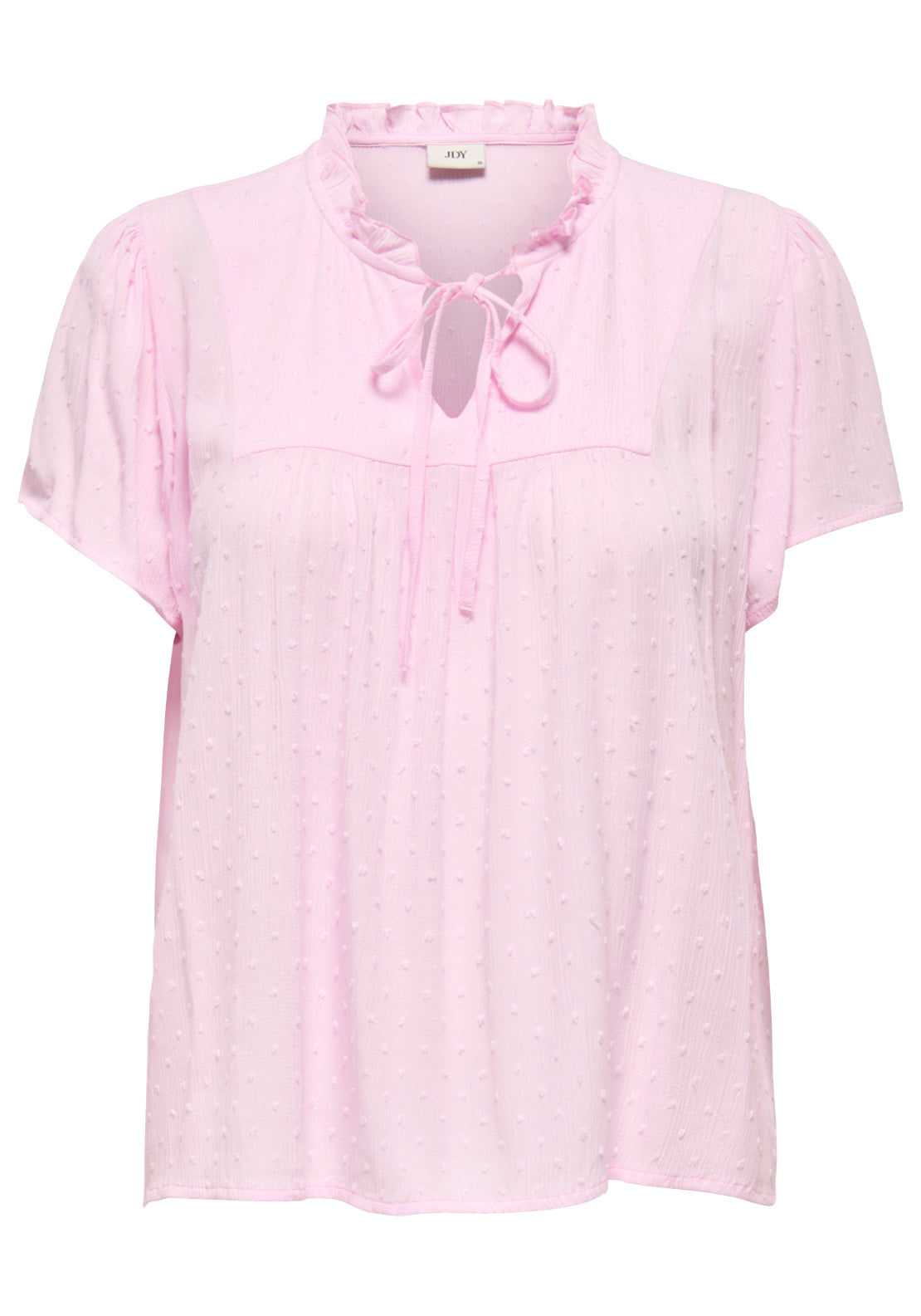 Jdy Lima Life Short Sleeve Top - Pink Lady 6 Shaws Department Stores