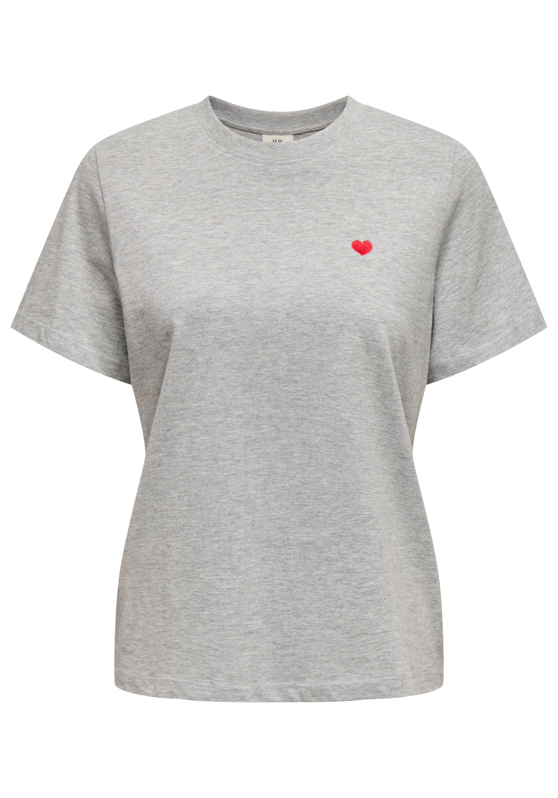 Jdy Pisa Short Sleeve Print Top - Grey 6 Shaws Department Stores