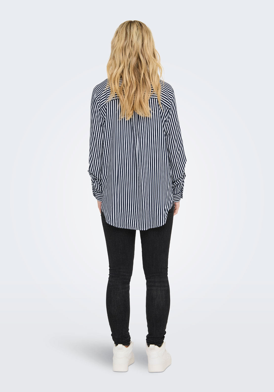 Jdy Laurel Life Long Sleeve Shirt - White/sky Captain 2 Shaws Department Stores