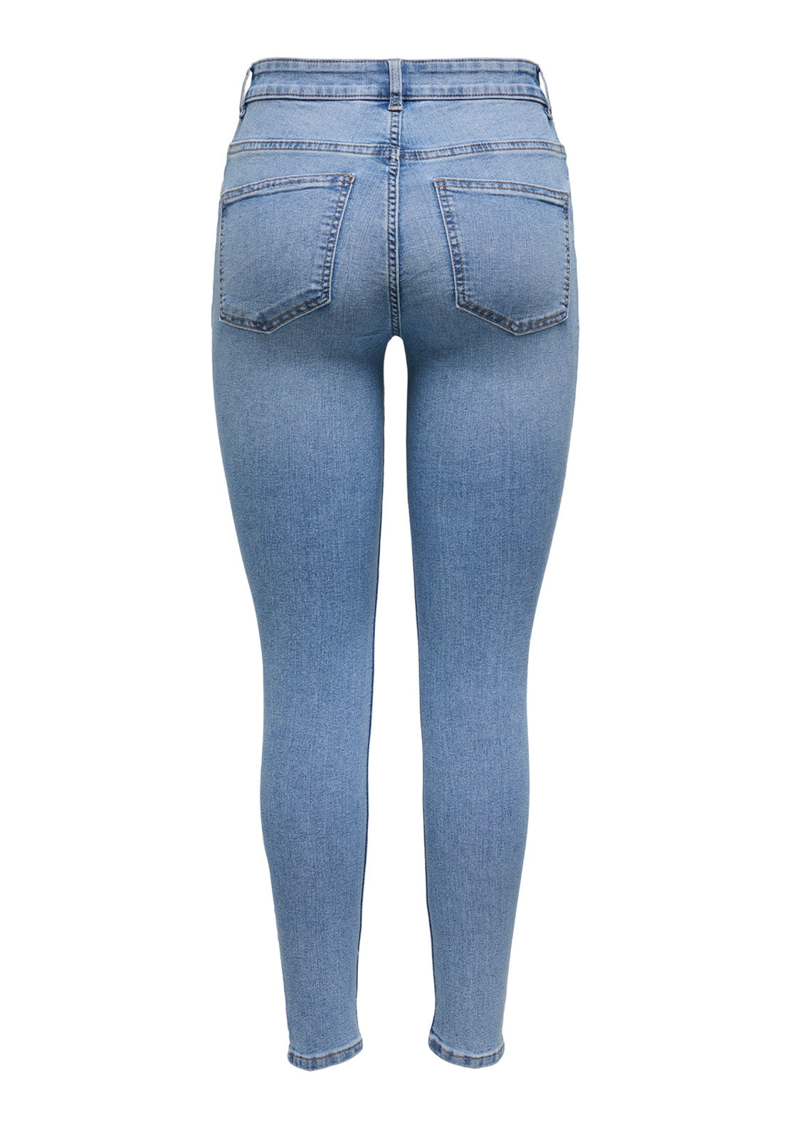Jdy Moon High Waist Skinny Jeans - Blue 6 Shaws Department Stores