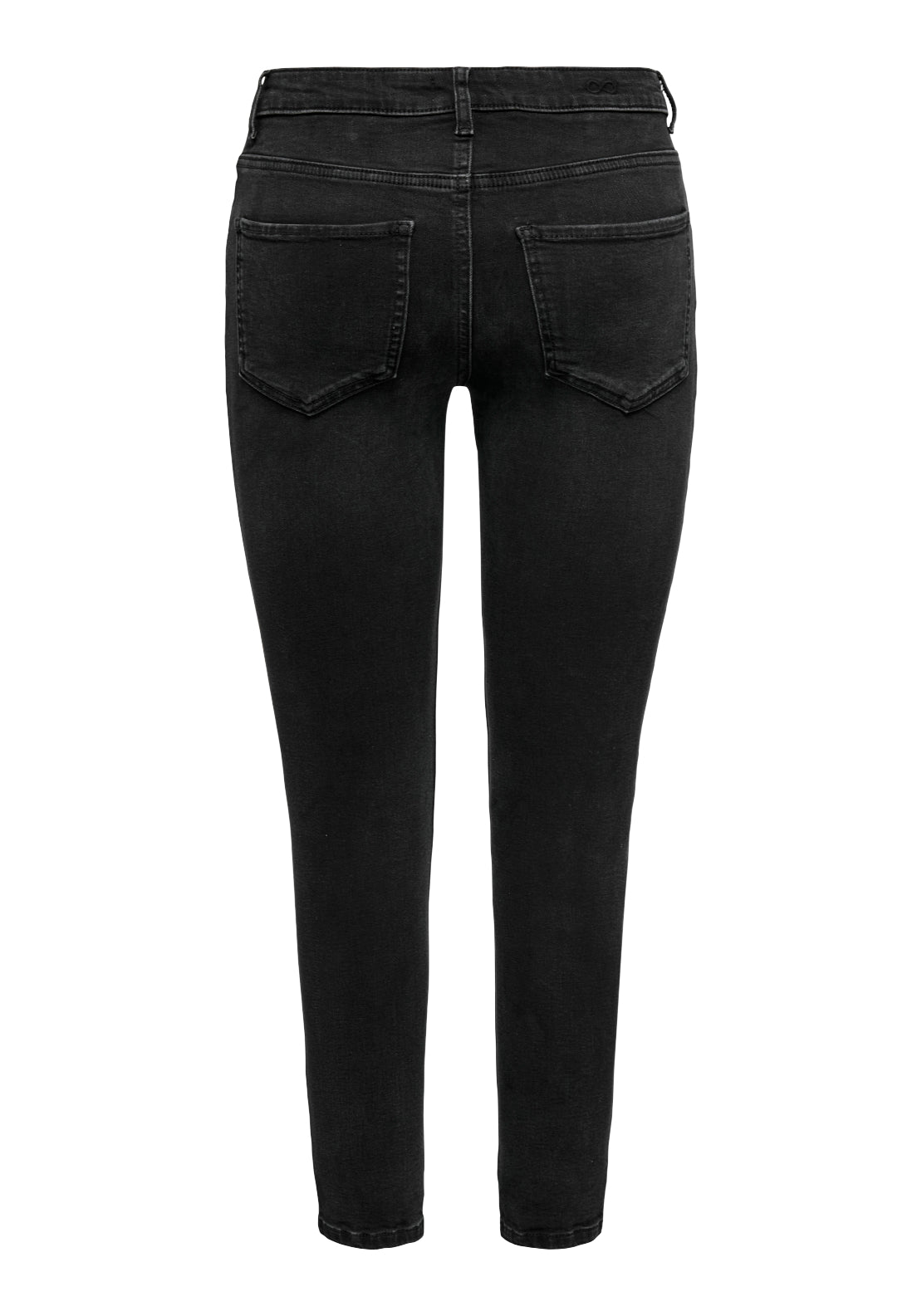 Jdy Fina Mid Waist Skinny Jeans - Black Denim 5 Shaws Department Stores