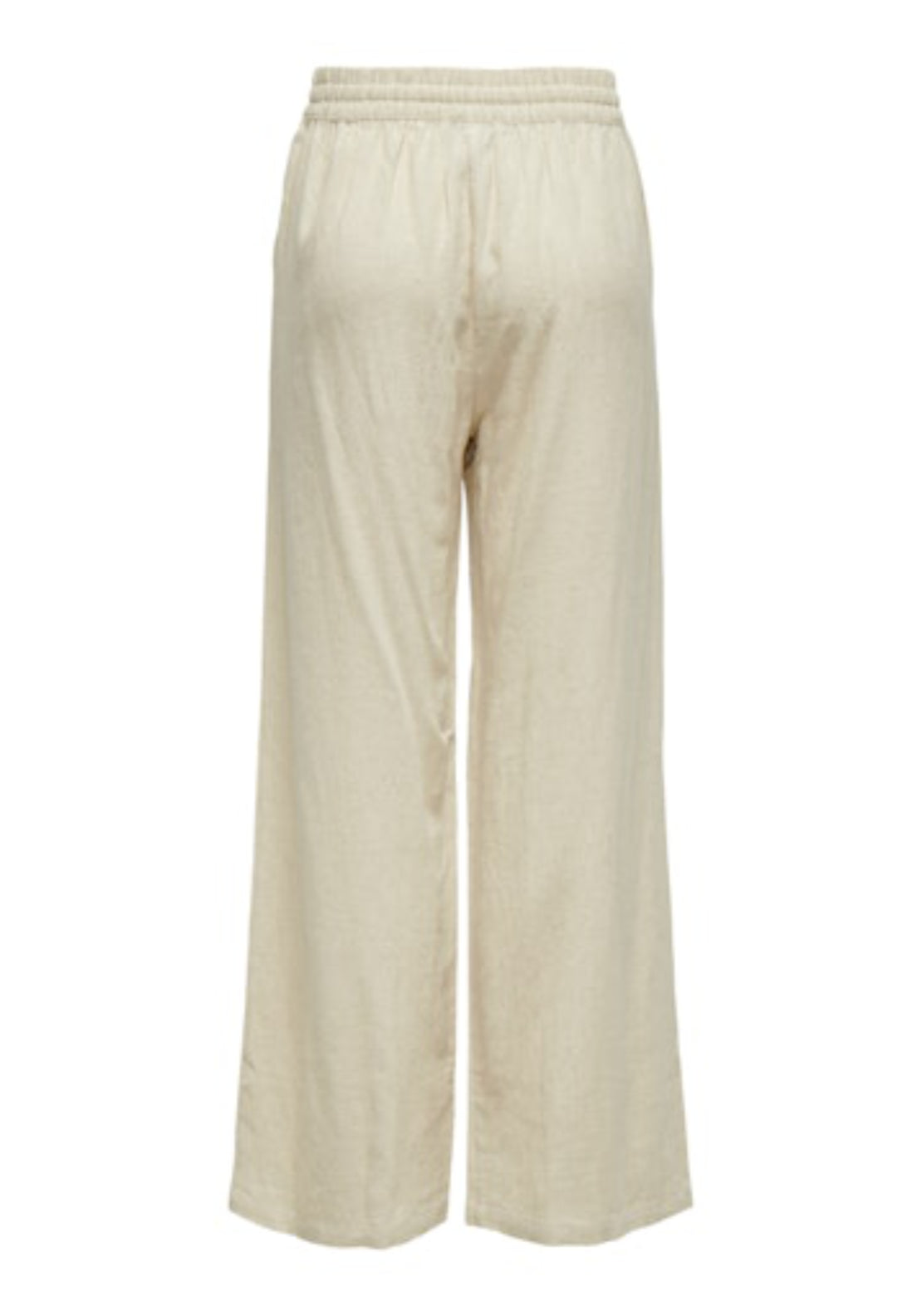 Jdy Say Linen Wide Pant - Beige 2 Shaws Department Stores
