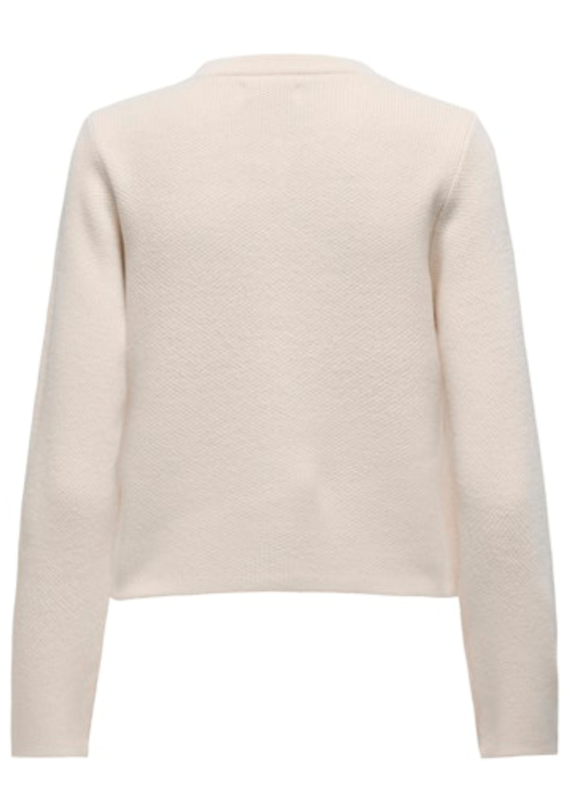 Kim Long Sleeve Button Cardigan - Egret
