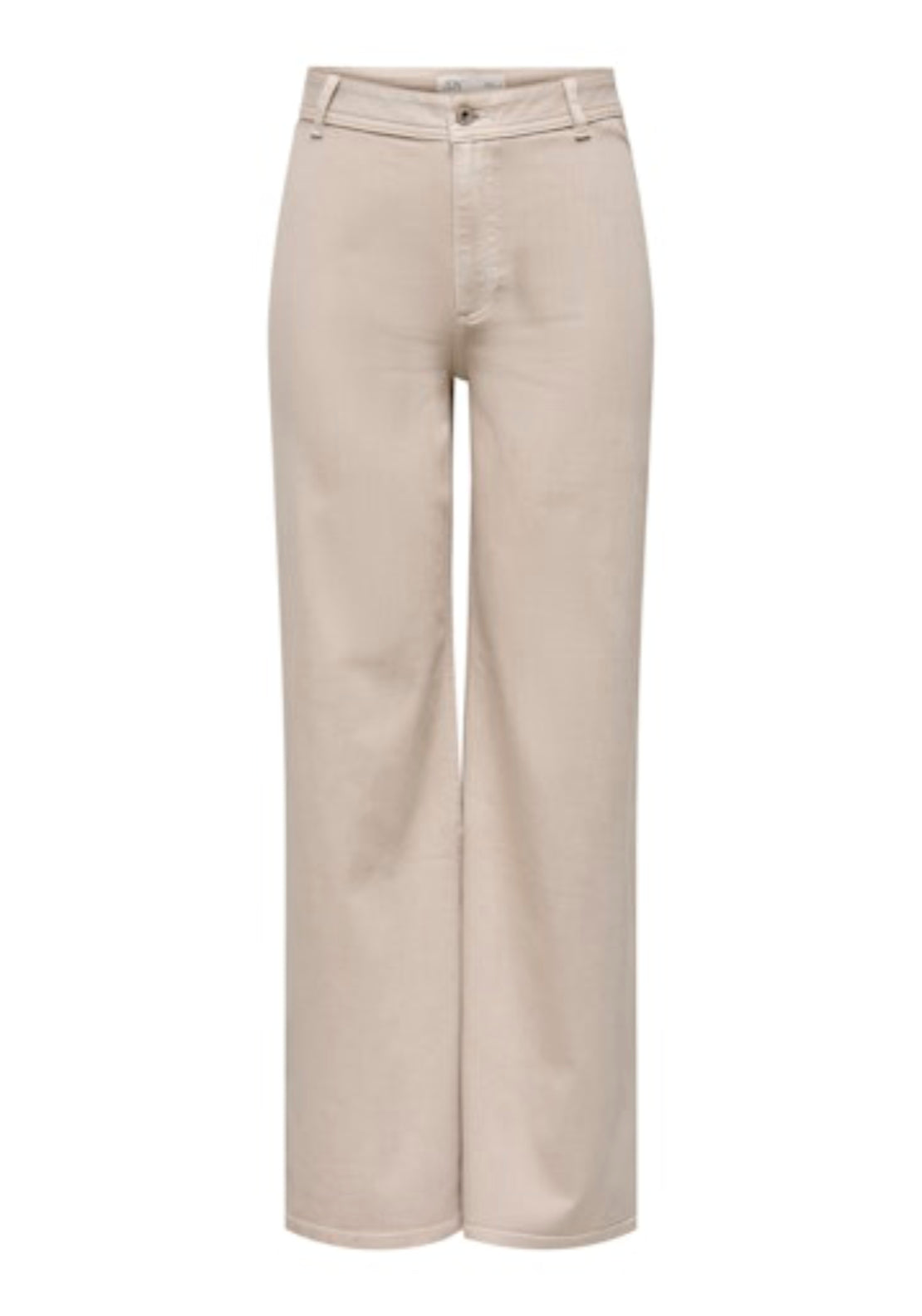 Jdy Iris High Waist Wide Pant - Chateau Gray 5 Shaws Department Stores