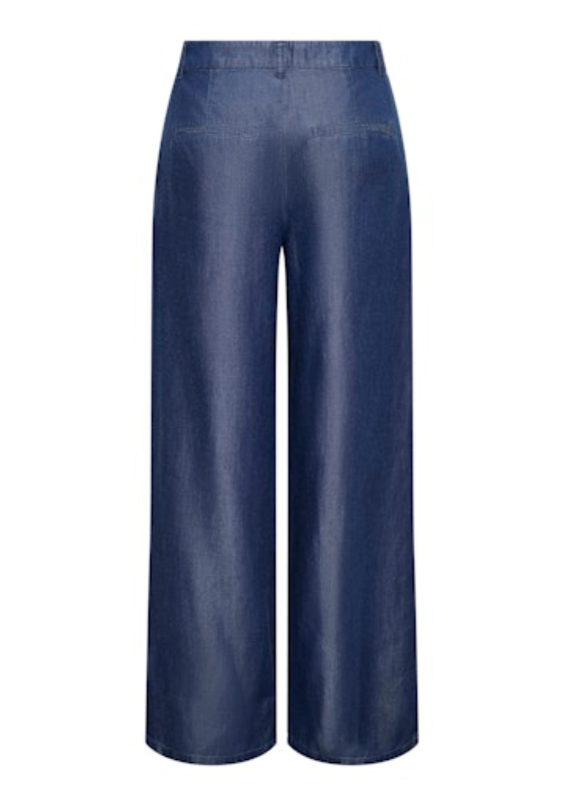 Jdy Jasper High Waist Wide Pant - Dark Blue Denim 2 Shaws Department Stores