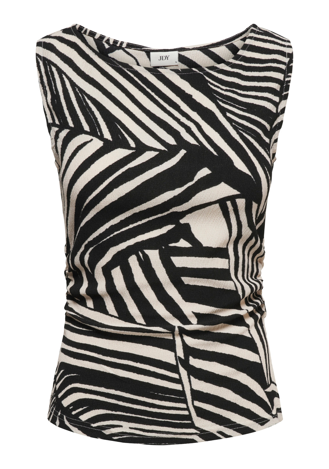 Jdy Debbie Sleeveless Top - Sandshell/black 5 Shaws Department Stores