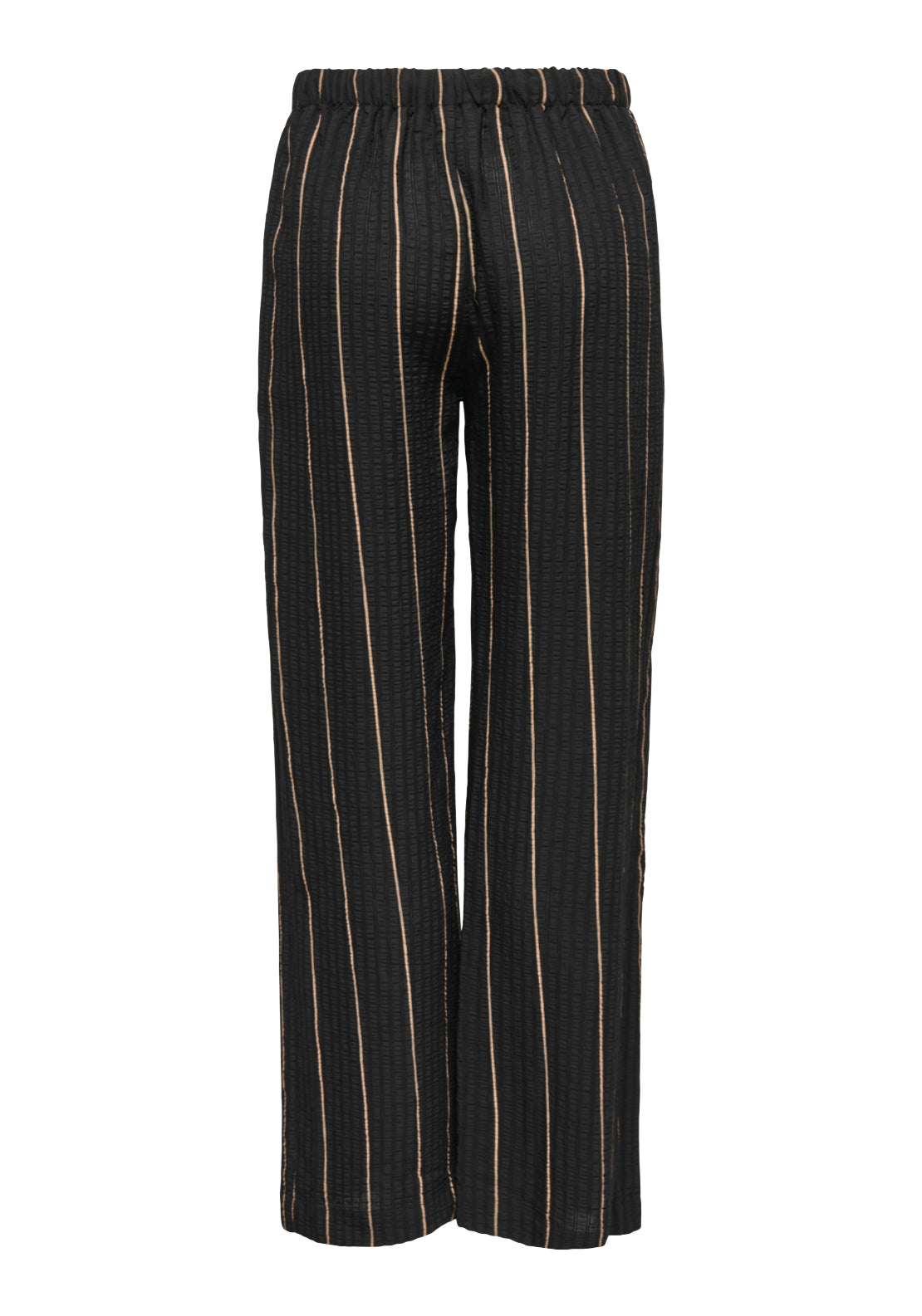 Jdy Ava Medium Waist Pull Up Pant - Black Toasted Coconut 2 Shaws Department Stores