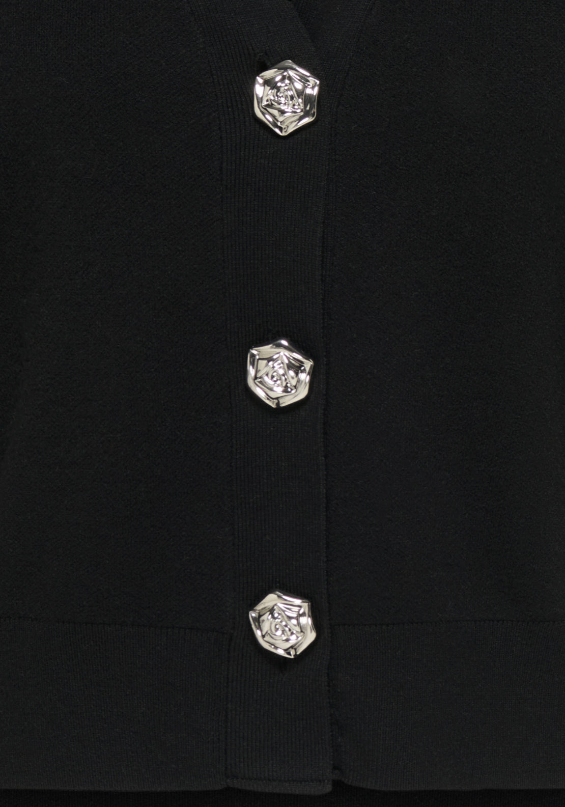 Jdy Prime Life 2/4 V-Neck Cardigan - Black 3 Shaws Department Stores