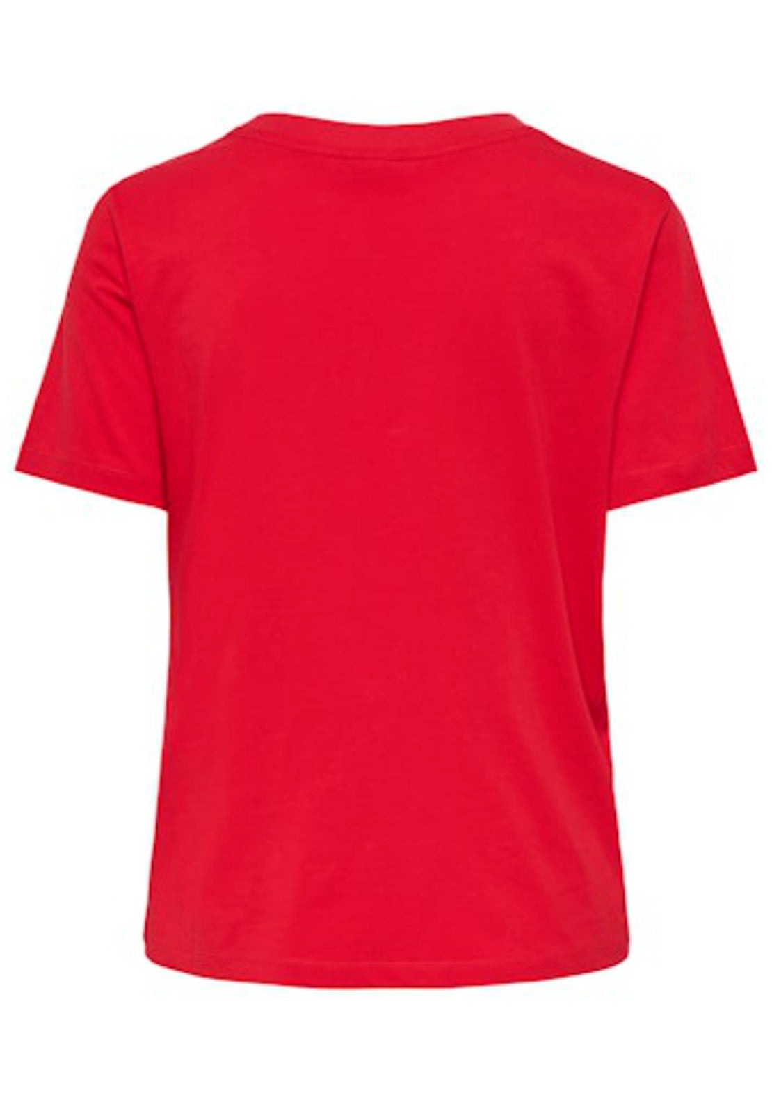 Jdy Gaisa Short Sleeve Knot Top - Tomato 2 Shaws Department Stores
