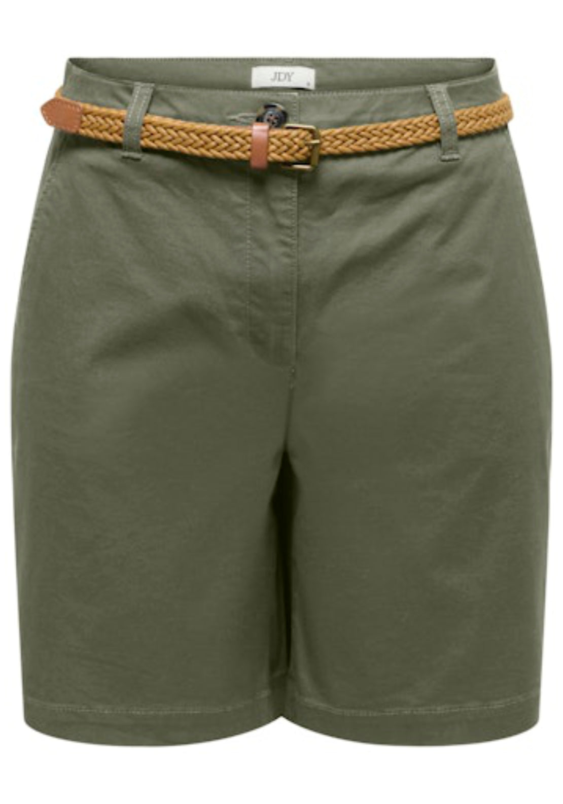 Jdy Chicago Medium Waist Bermuda Shorts - Kalamata 6 Shaws Department Stores