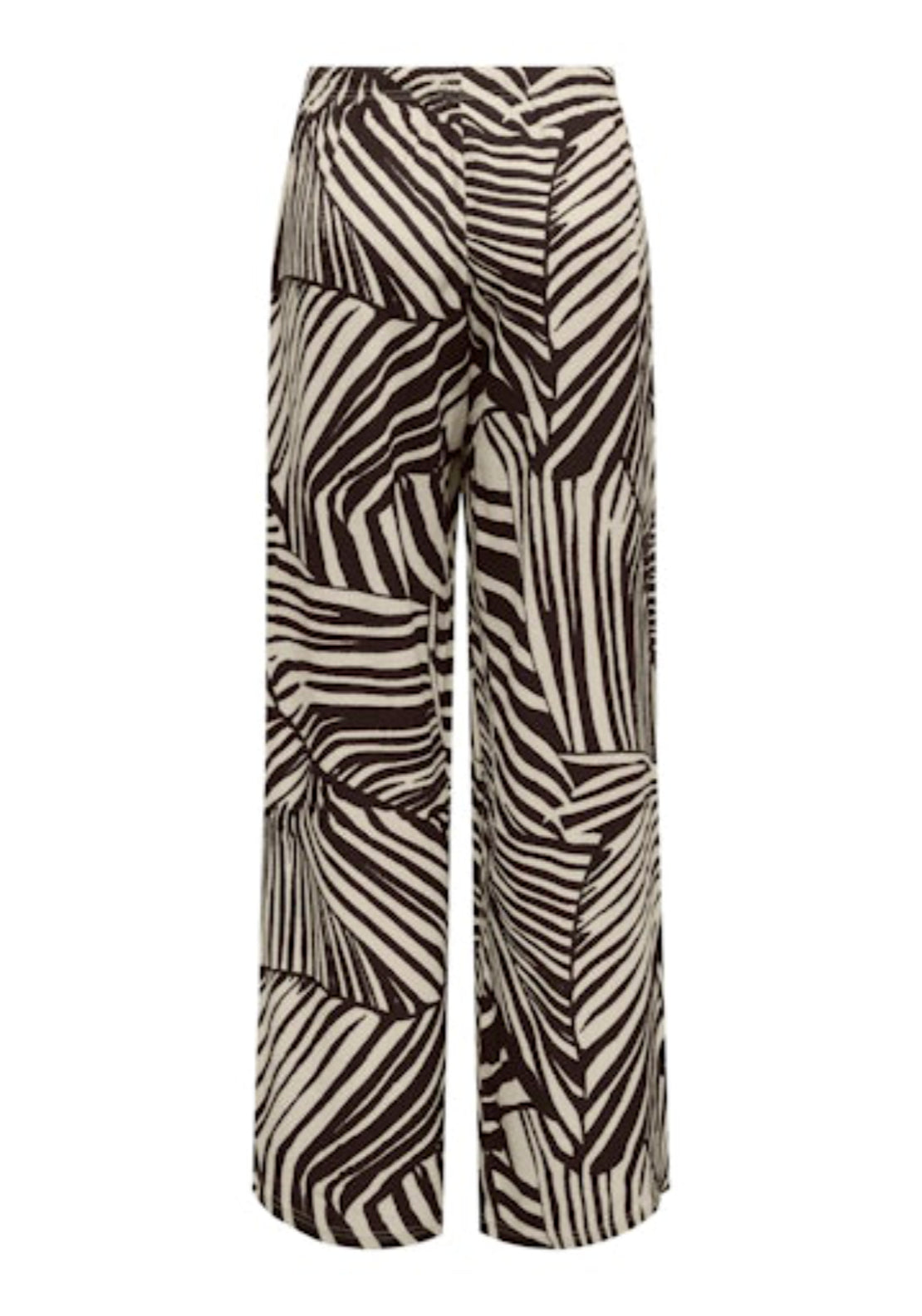 Jdy Debbie New Loose Pant - Sandshell Chocolate Torte 7 Shaws Department Stores