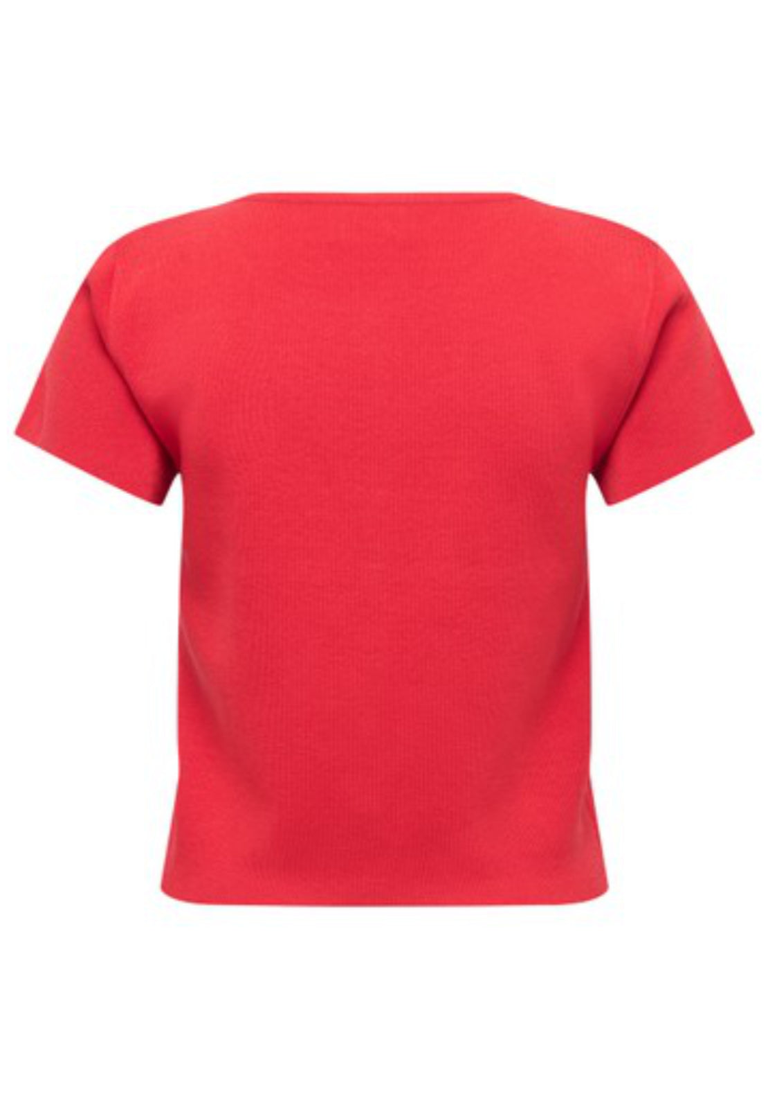 Jdy Astra Short Sleeve Cardigan - Red 2 Shaws Department Stores