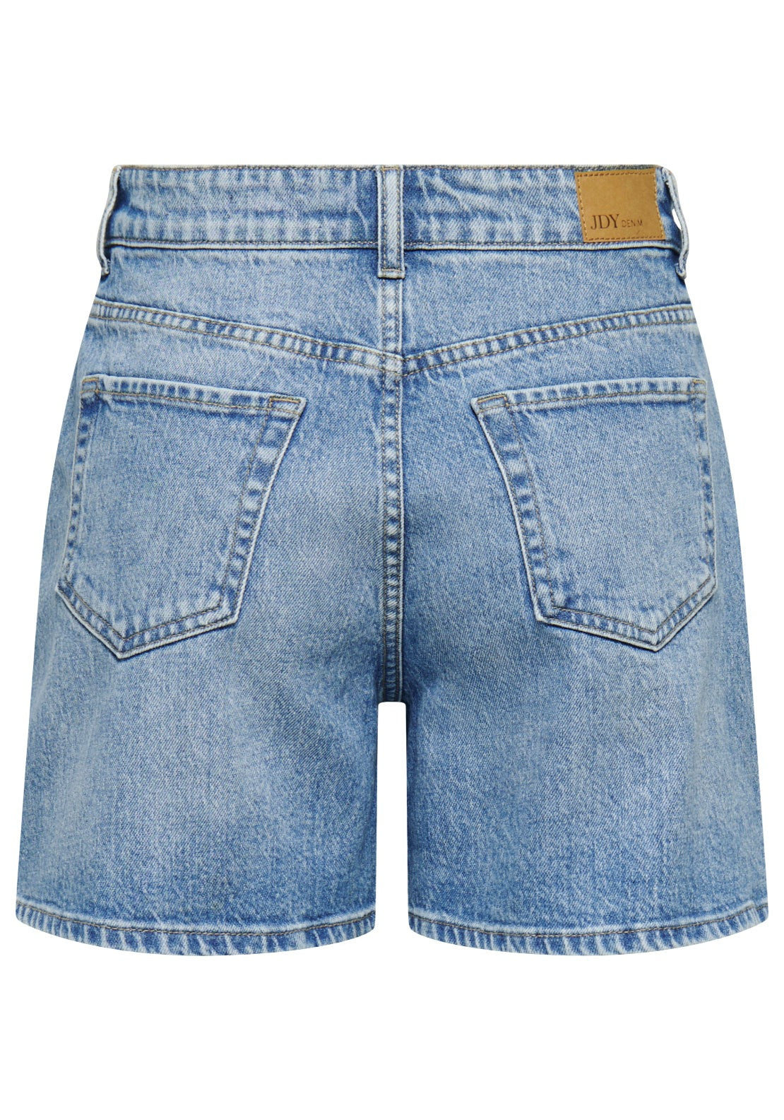 Jdy Larisa High Waist Denim Shorts - Light Blue Denim 7 Shaws Department Stores
