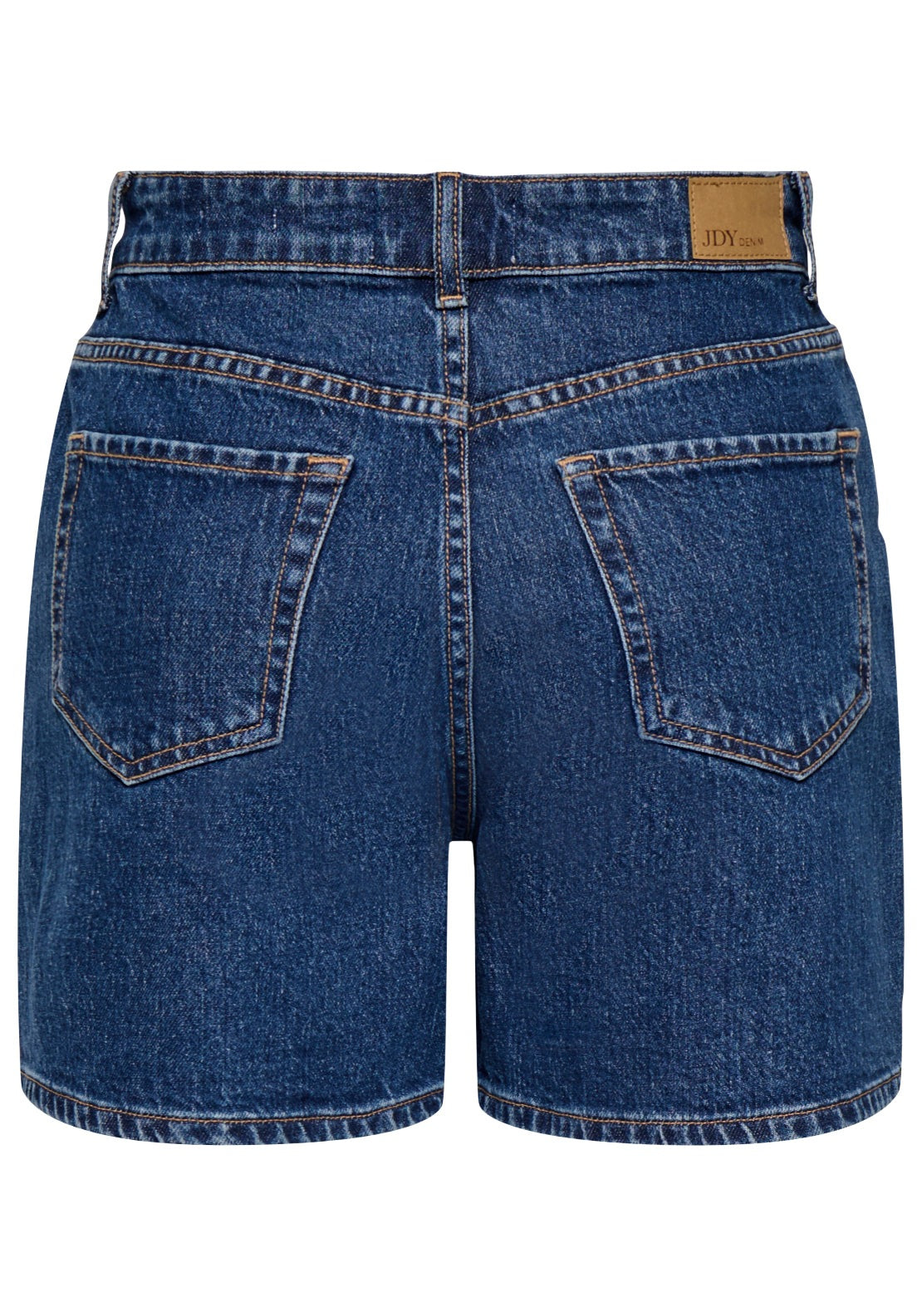 Jdy Larisa High Waist Denim Shorts - Medium Blue Denim 2 Shaws Department Stores