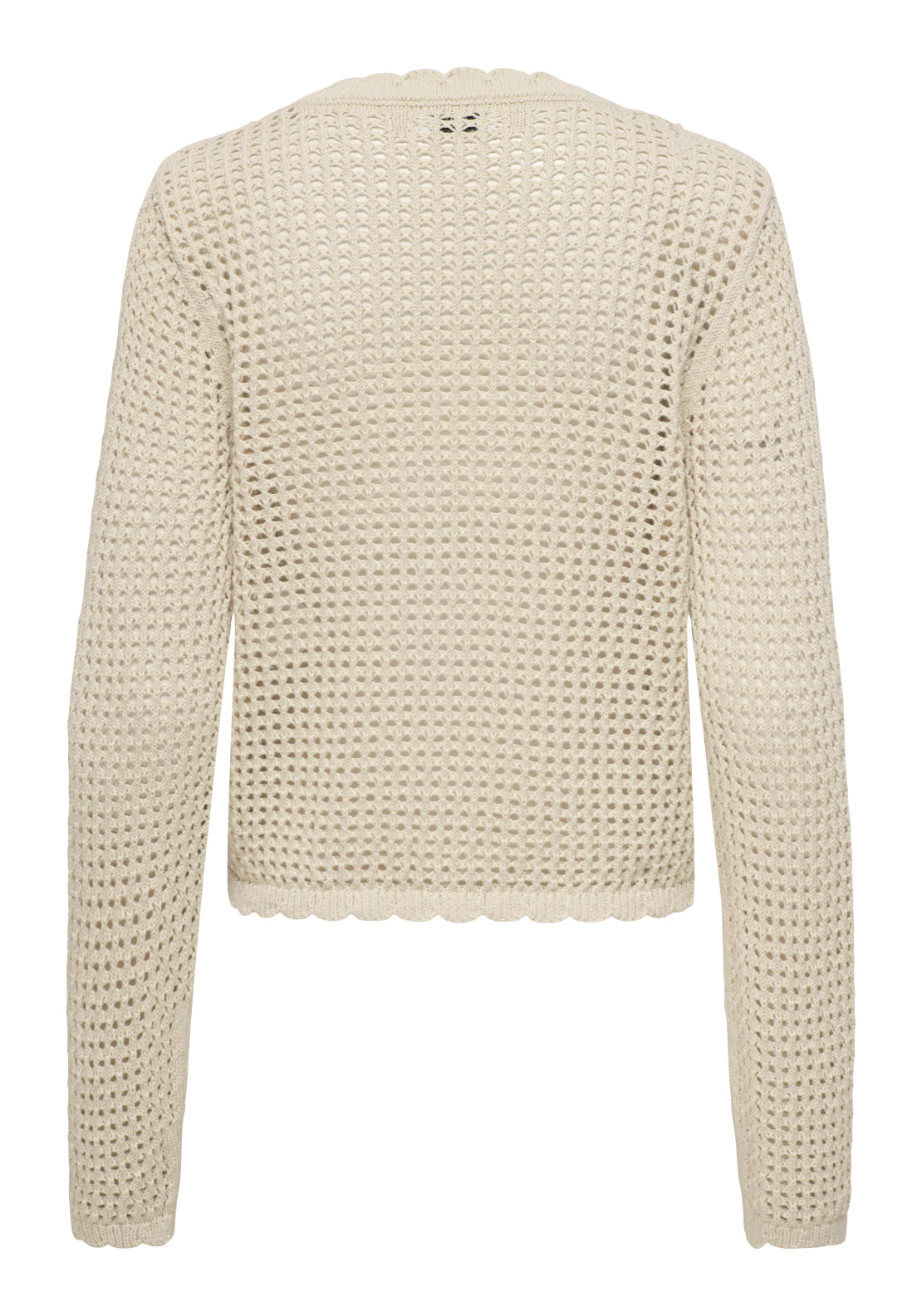 Jdy Becca Long Sleeve V-Neck Cardigan - Sandshell 7 Shaws Department Stores