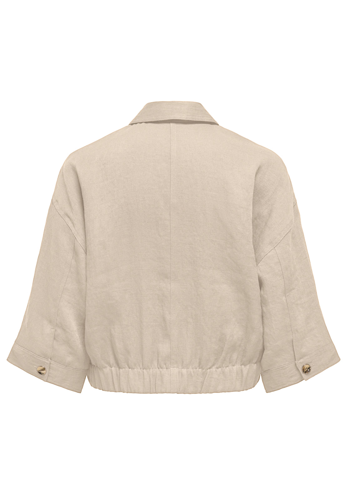 Jdy Finn 3/4 Bomber Jacket - Sandshell 2 Shaws Department Stores