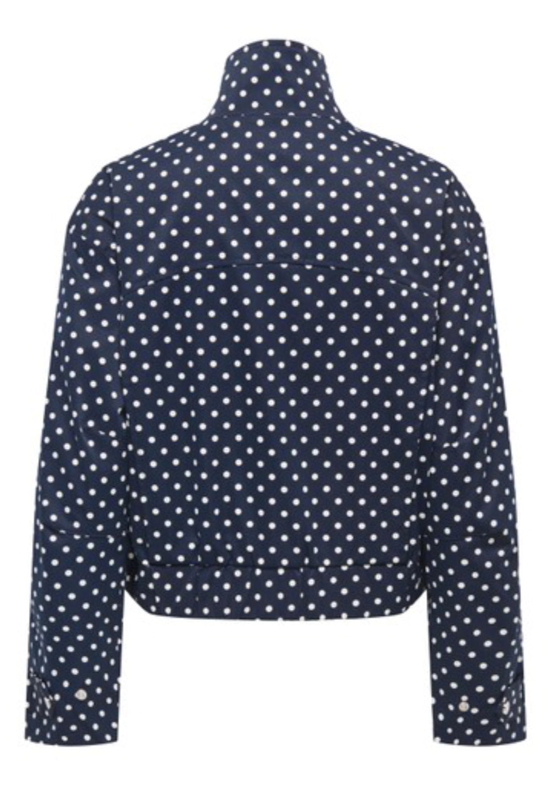 Jdy Naomi Long Sleeve Jacket - Sky Captain White Dots 7 Shaws Department Stores