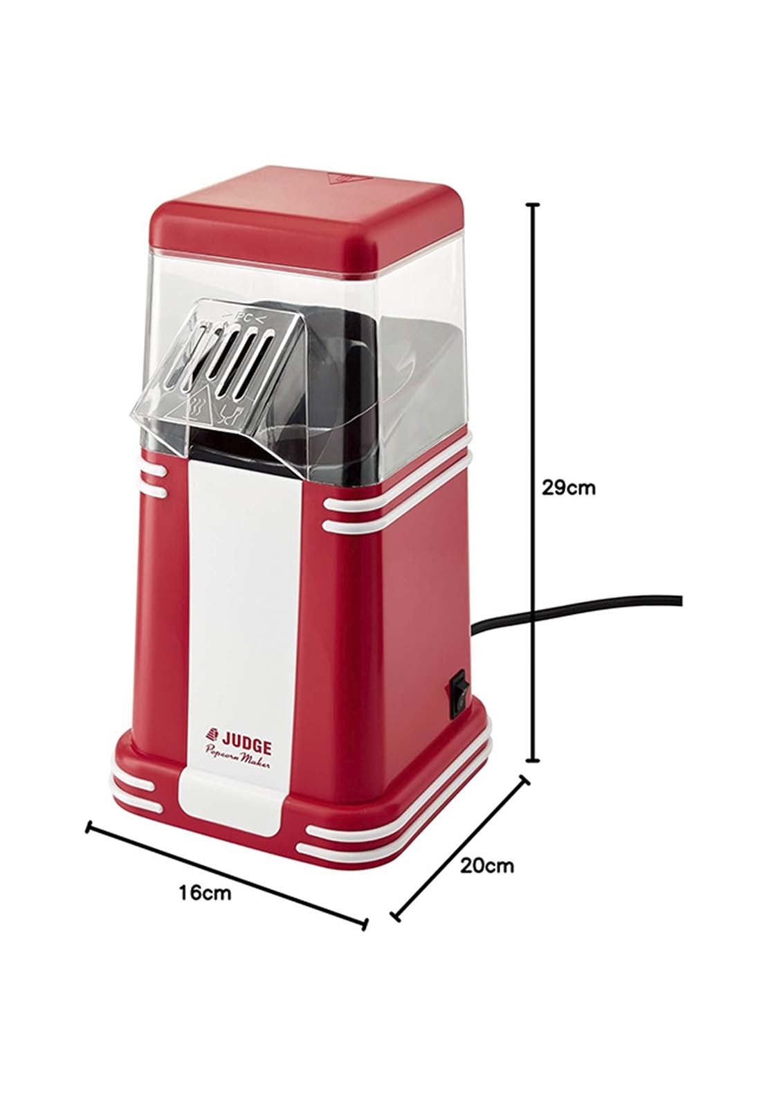 Judge Popcorn Maker - Red 4 Shaws Department Stores
