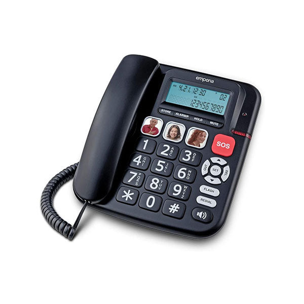 Emporia Big-button telephone with boost button for receiver amplification +30 dB 1 Shaws Department Stores
