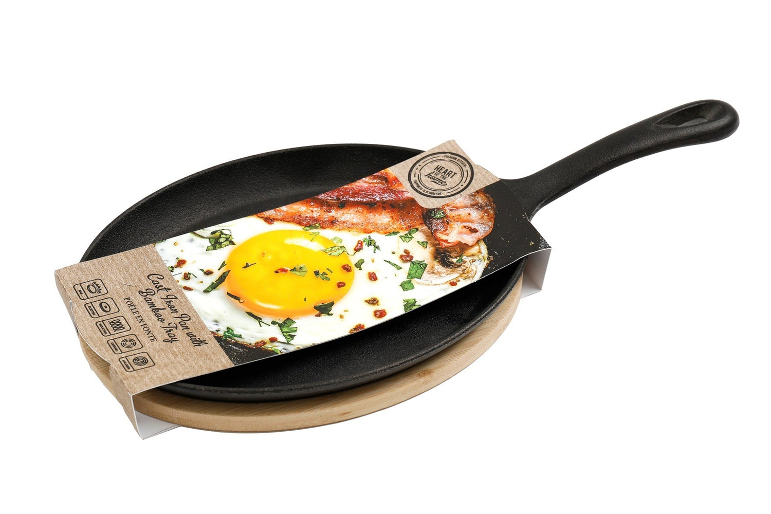 The Home Cast Iron Pan With Tray 2 Shaws Department Stores